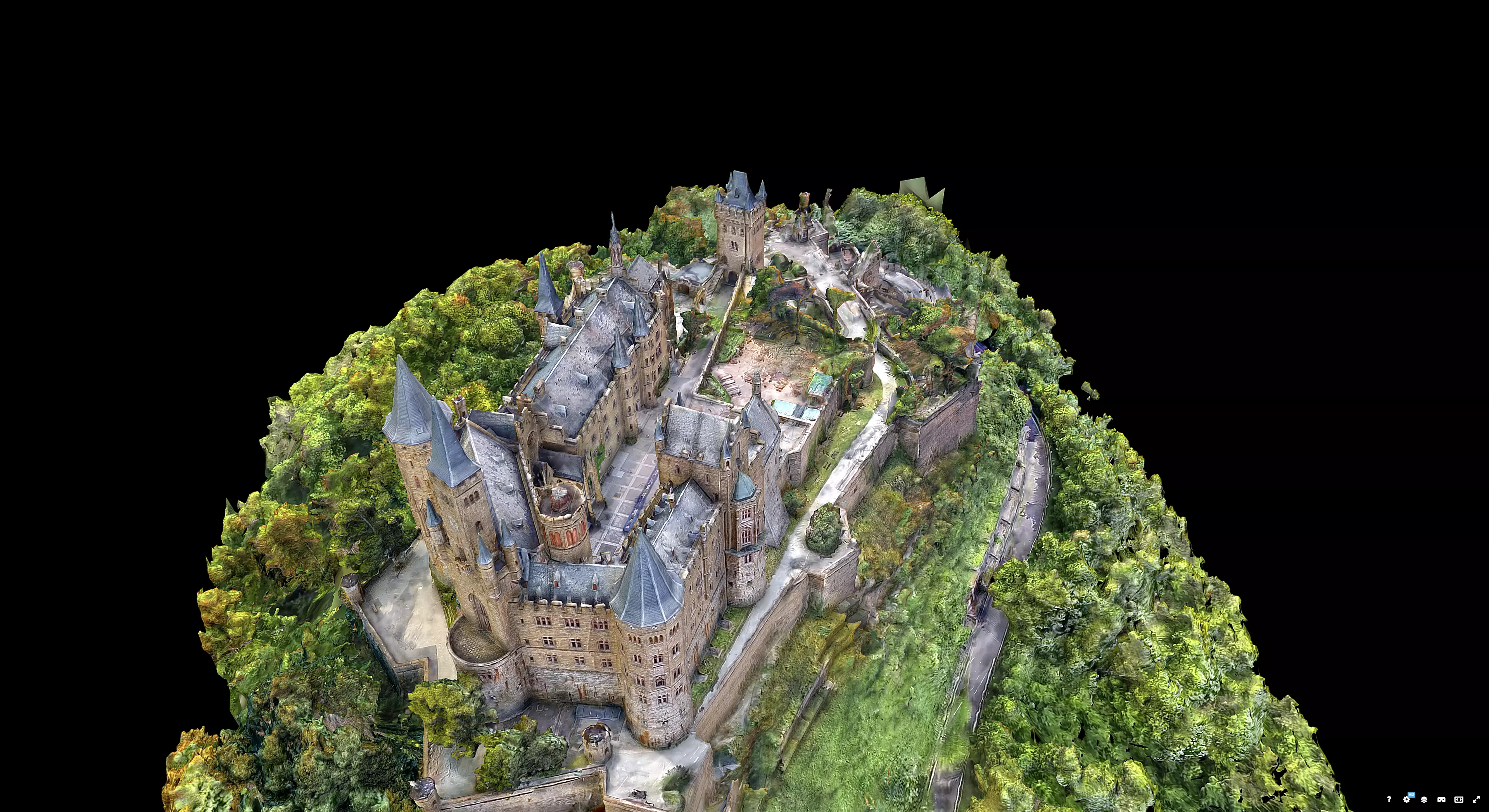 Hohenzollern Castle Free 3D model_6