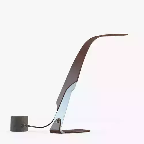 Vintage Orchid Lamp 3D model