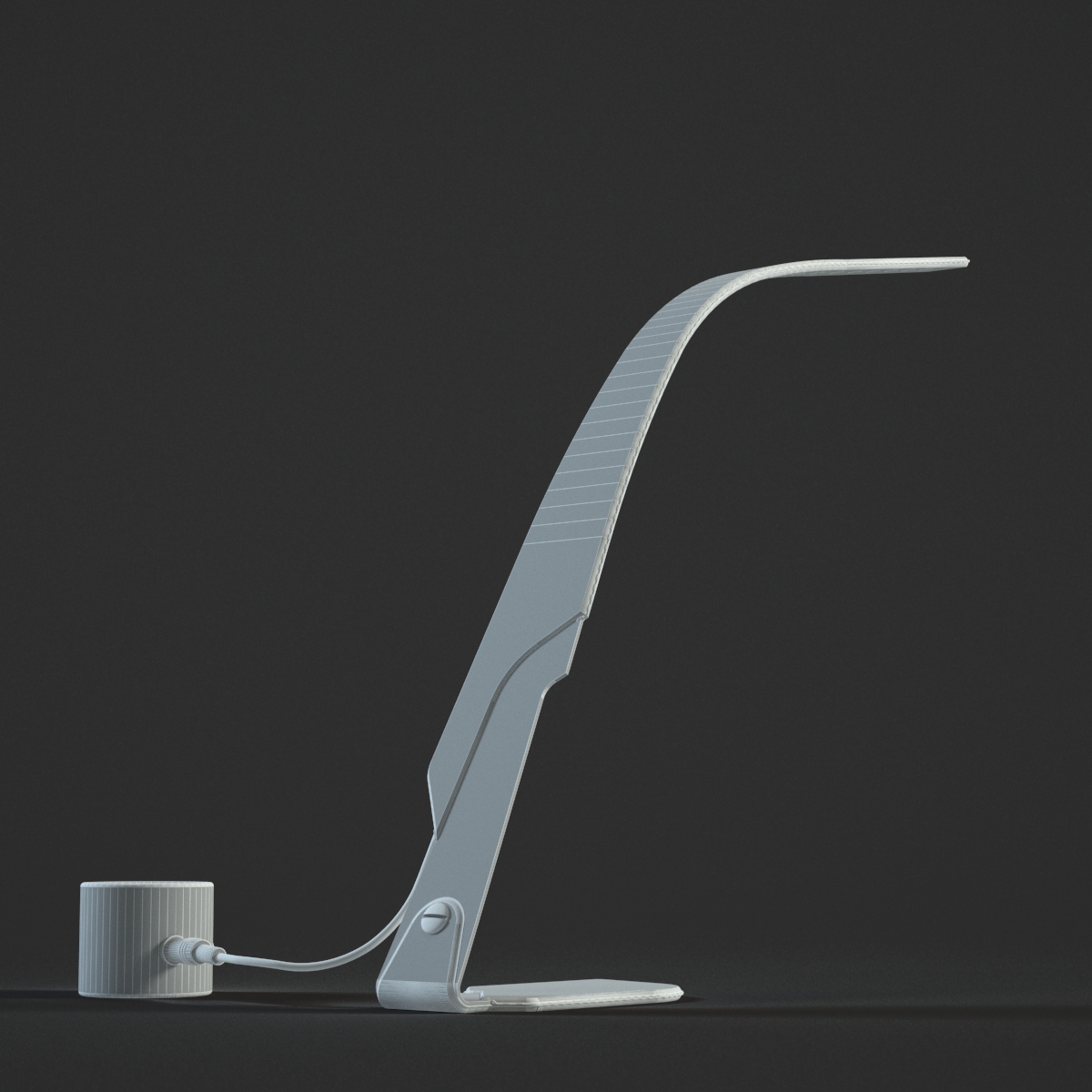 Vintage Orchid Lamp 3D model_10