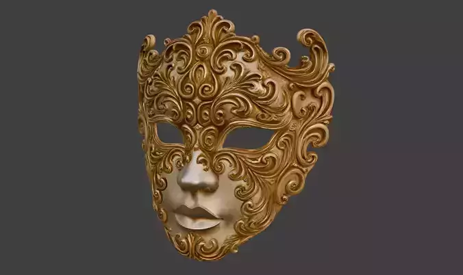 GALA MASK 3D print model