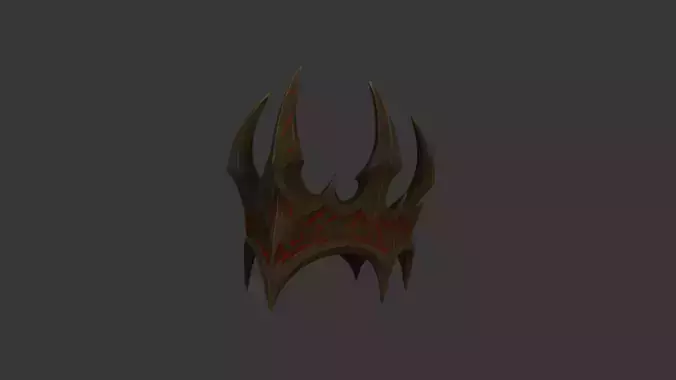 Devil Crown 3D Model Printable