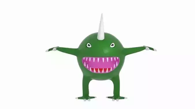 Horn Sphere Space Monster