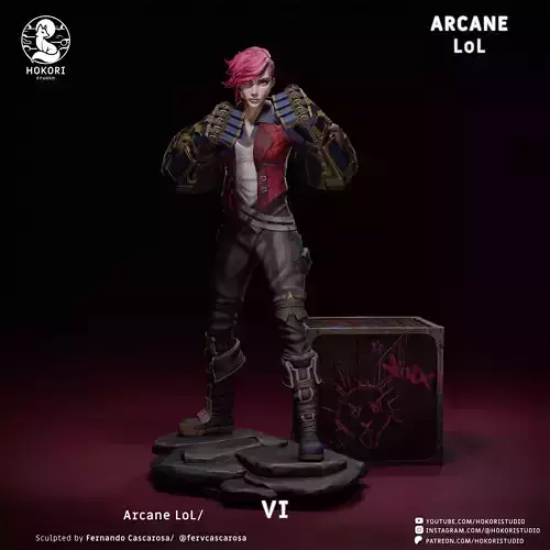 VI ARCANE LEAGUE OF LEGENDS
