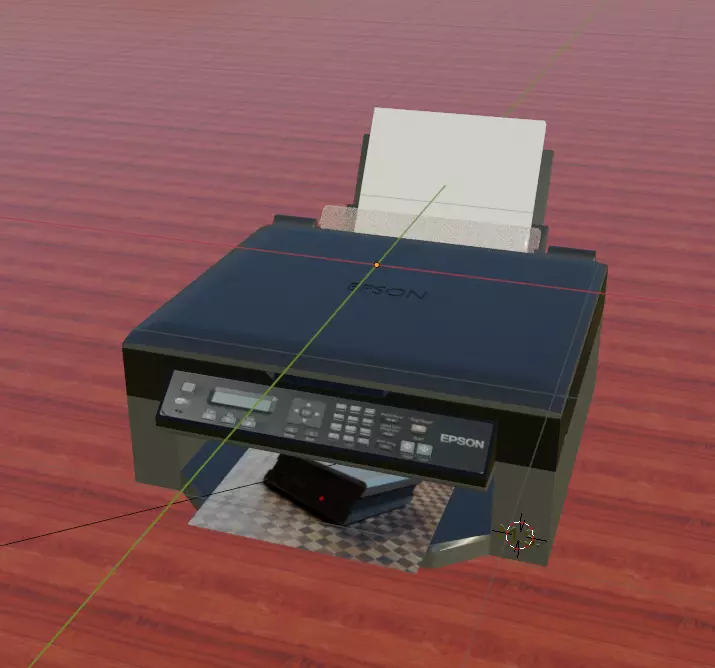 Epson WF 2510 3D model_1