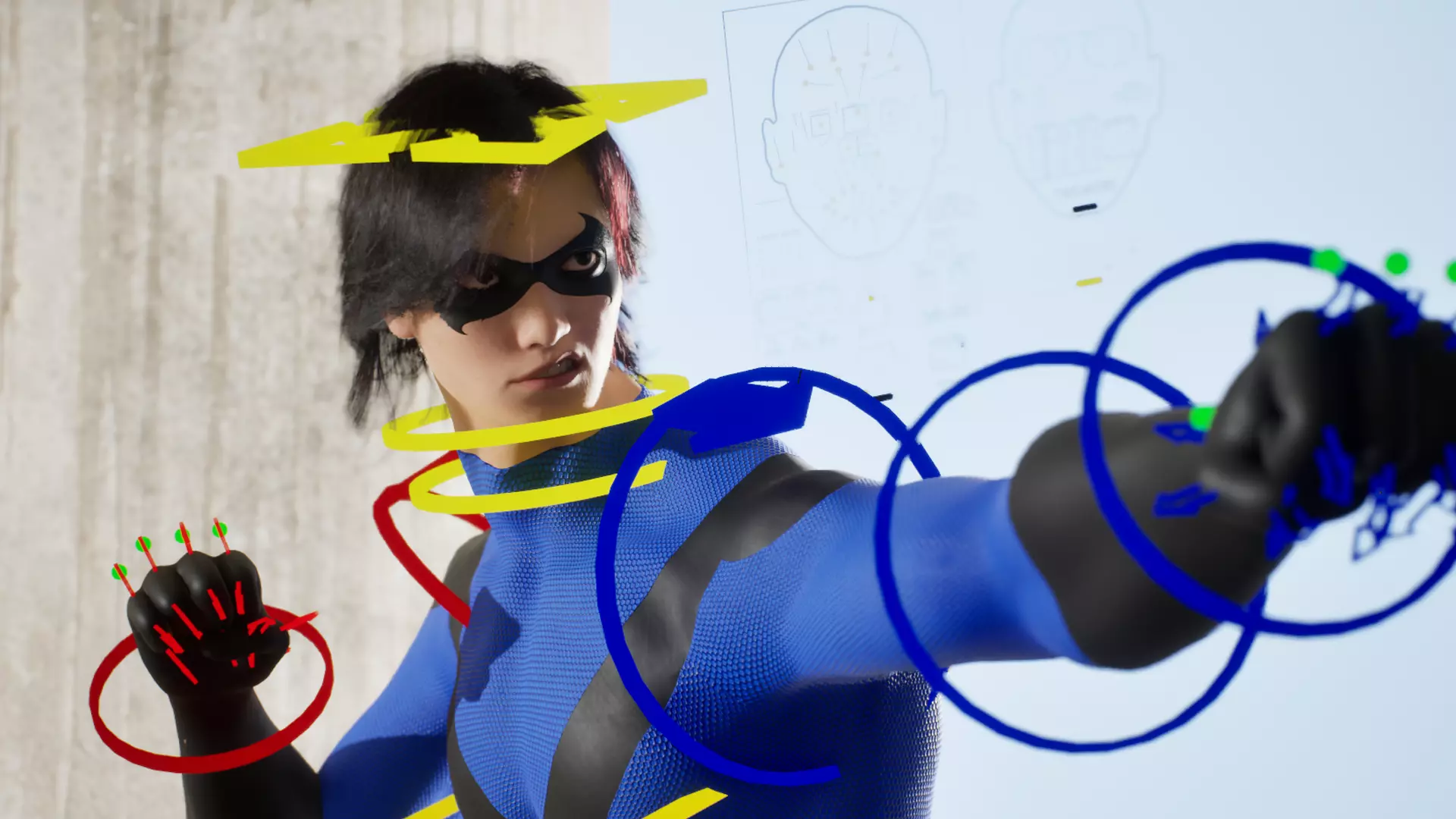  Mr K Hero Big Sale Low-poly 3D model_7