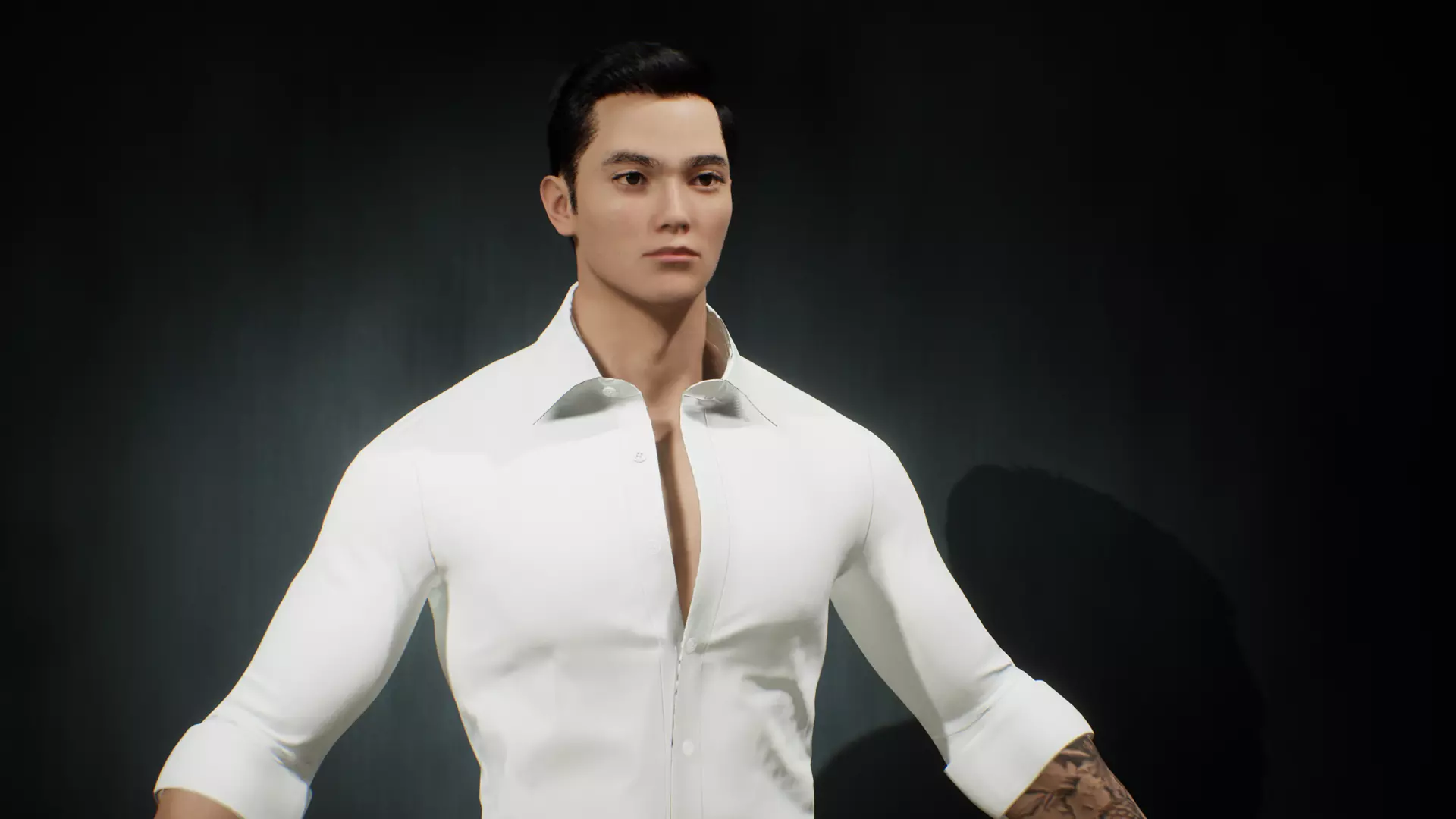  Mr K Hero Big Sale Low-poly 3D model_4