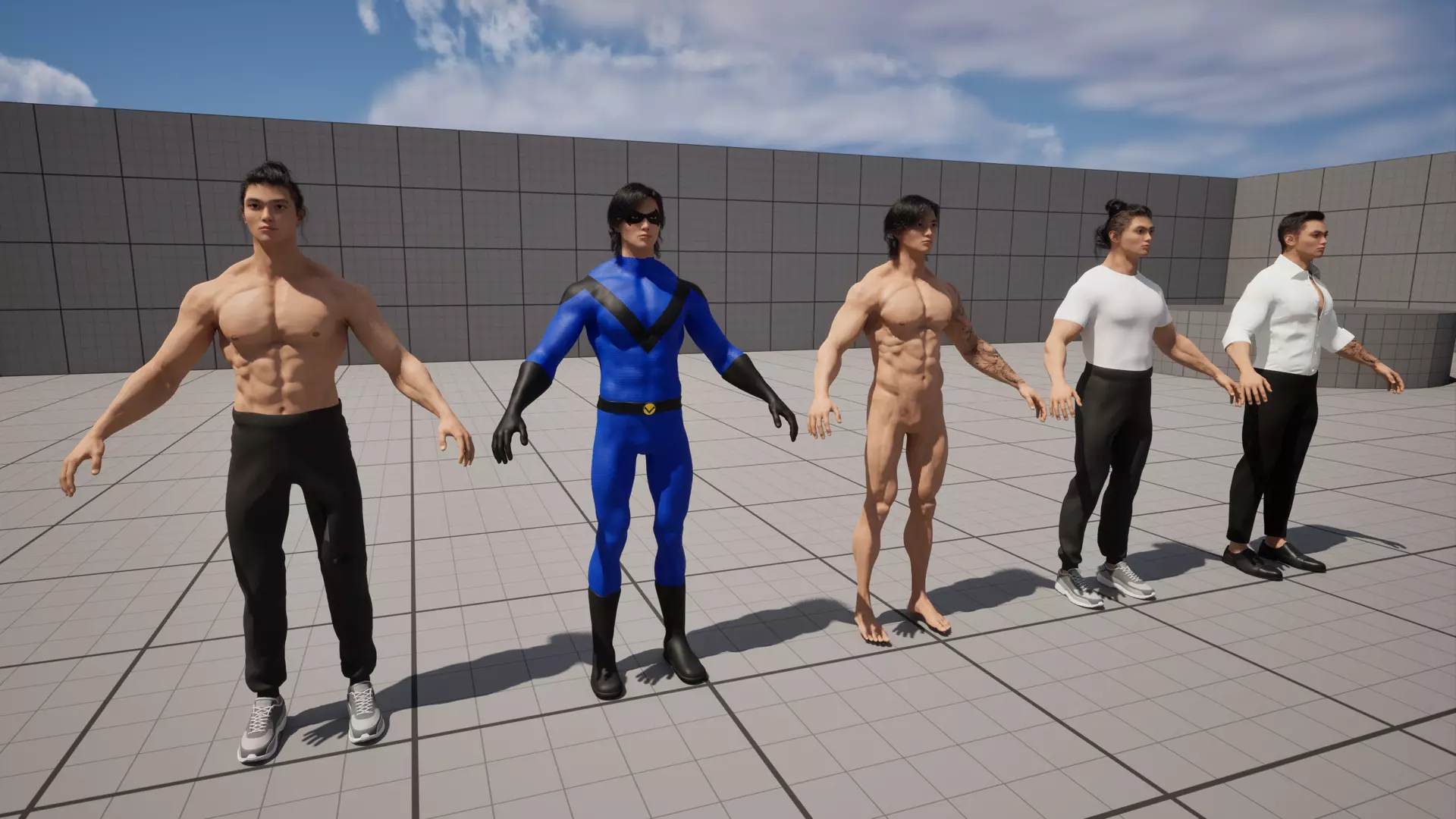  Mr K Hero Big Sale Low-poly 3D model_3