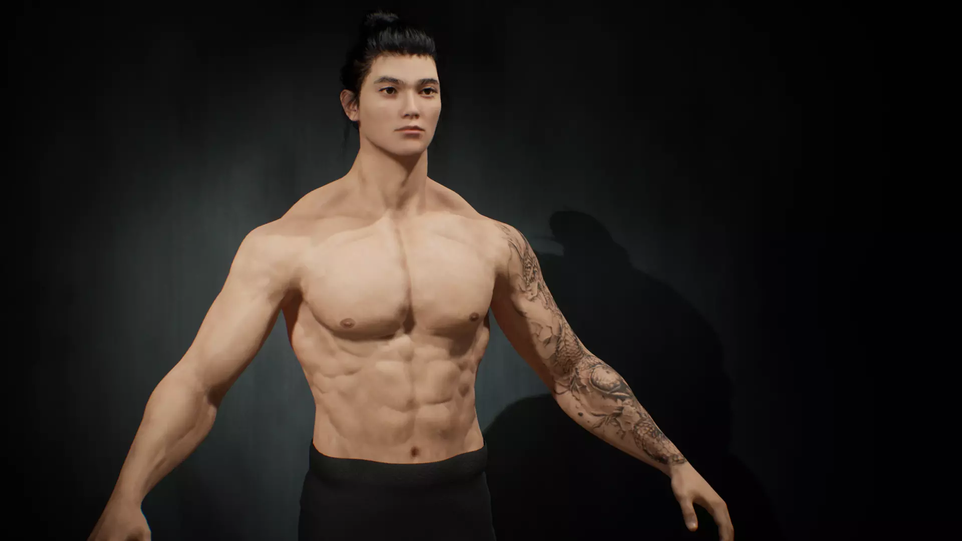  Mr K Hero Big Sale Low-poly 3D model_9