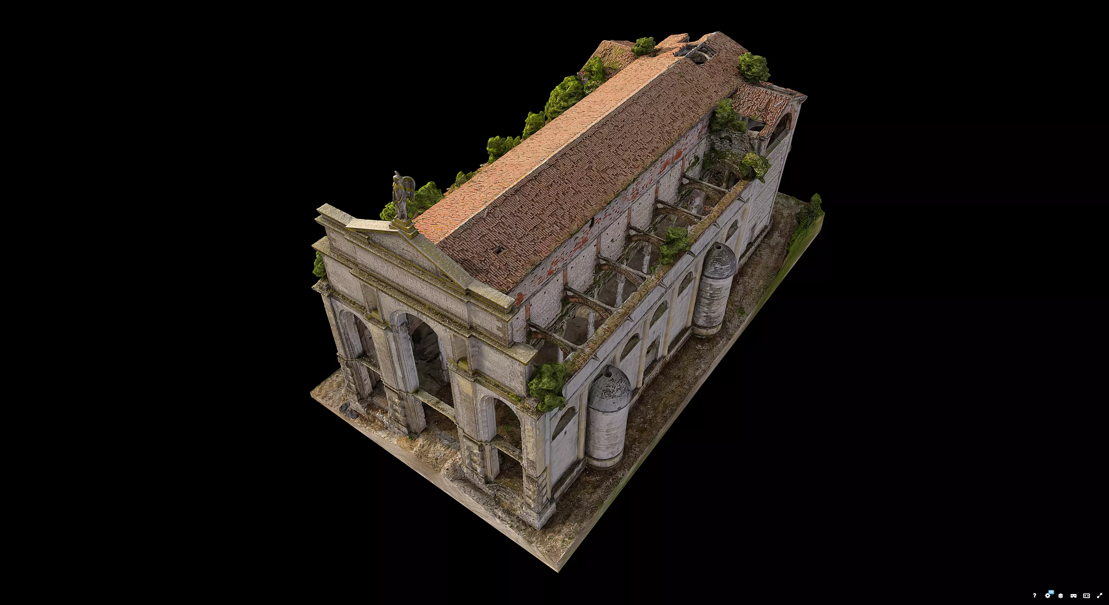 Chiesa Incompiuta In Brendola 3D model_6
