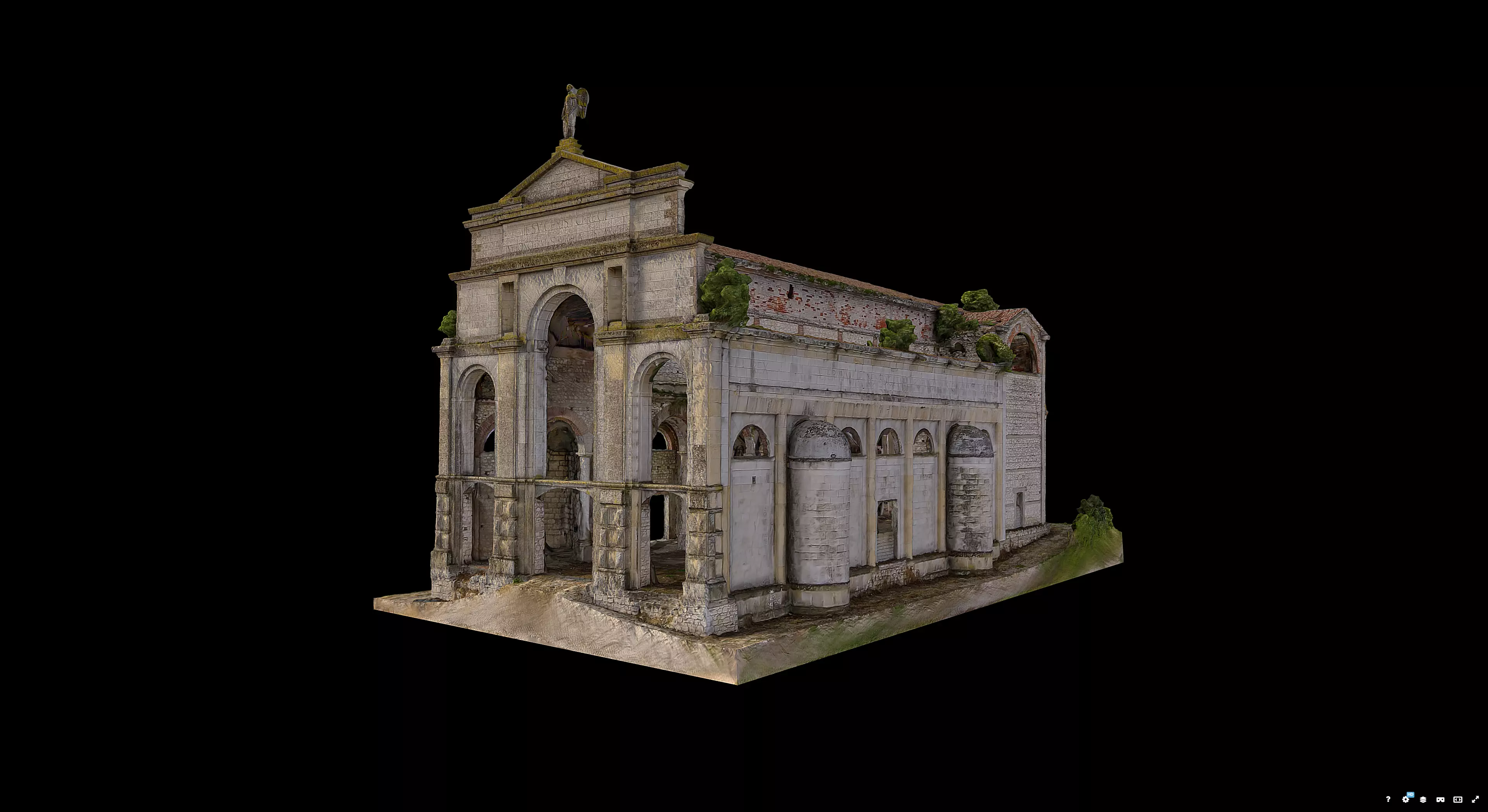 Chiesa Incompiuta In Brendola 3D model_4