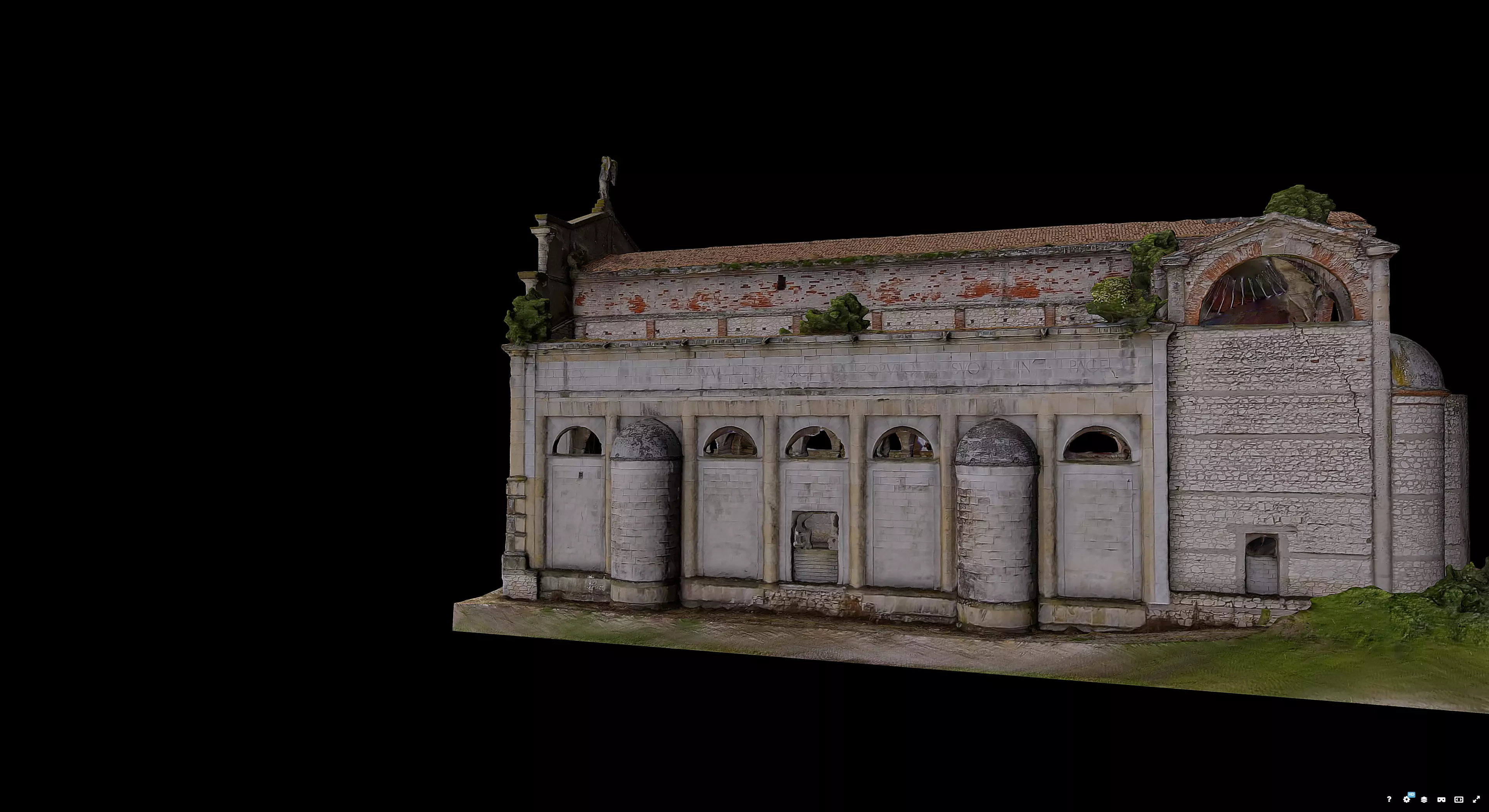 Chiesa Incompiuta In Brendola 3D model_3