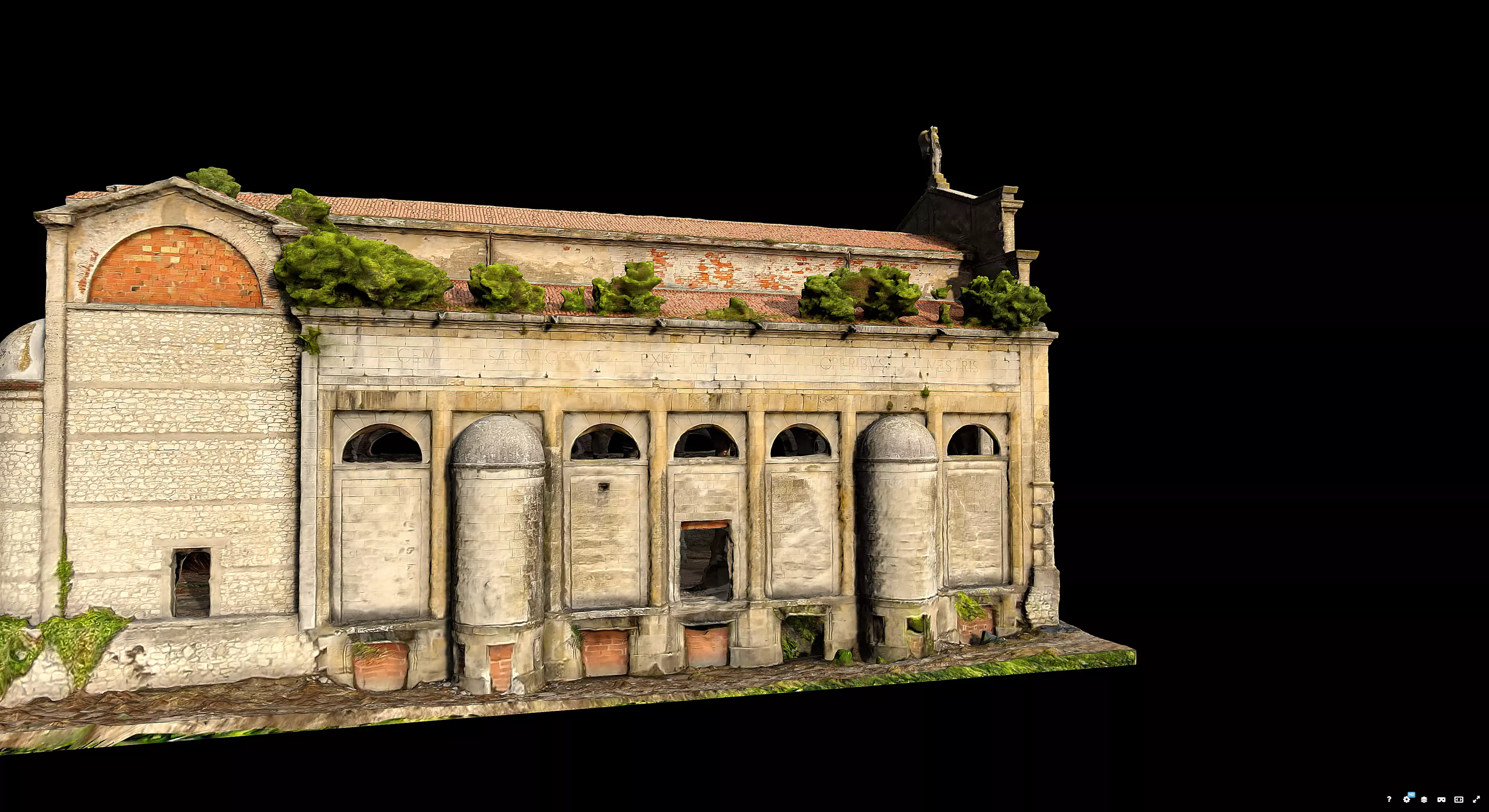Chiesa Incompiuta In Brendola 3D model_1