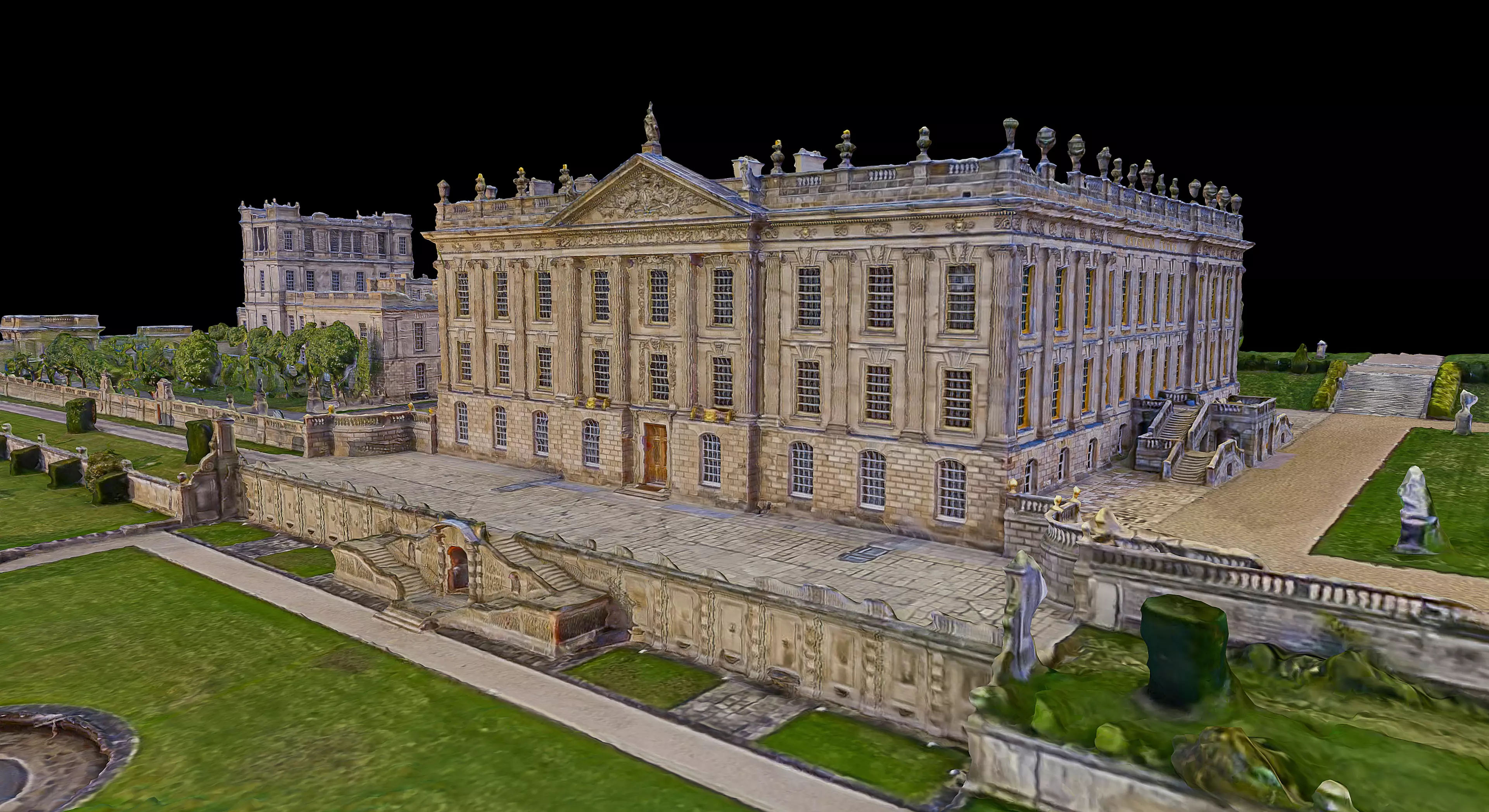 Chatsworth House 3D model
