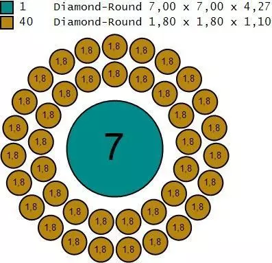 Gold N1520 3D print model_10