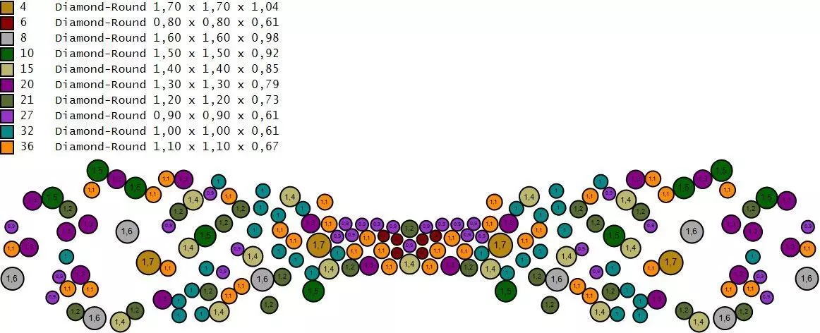 Gold N1520 3D print model_11