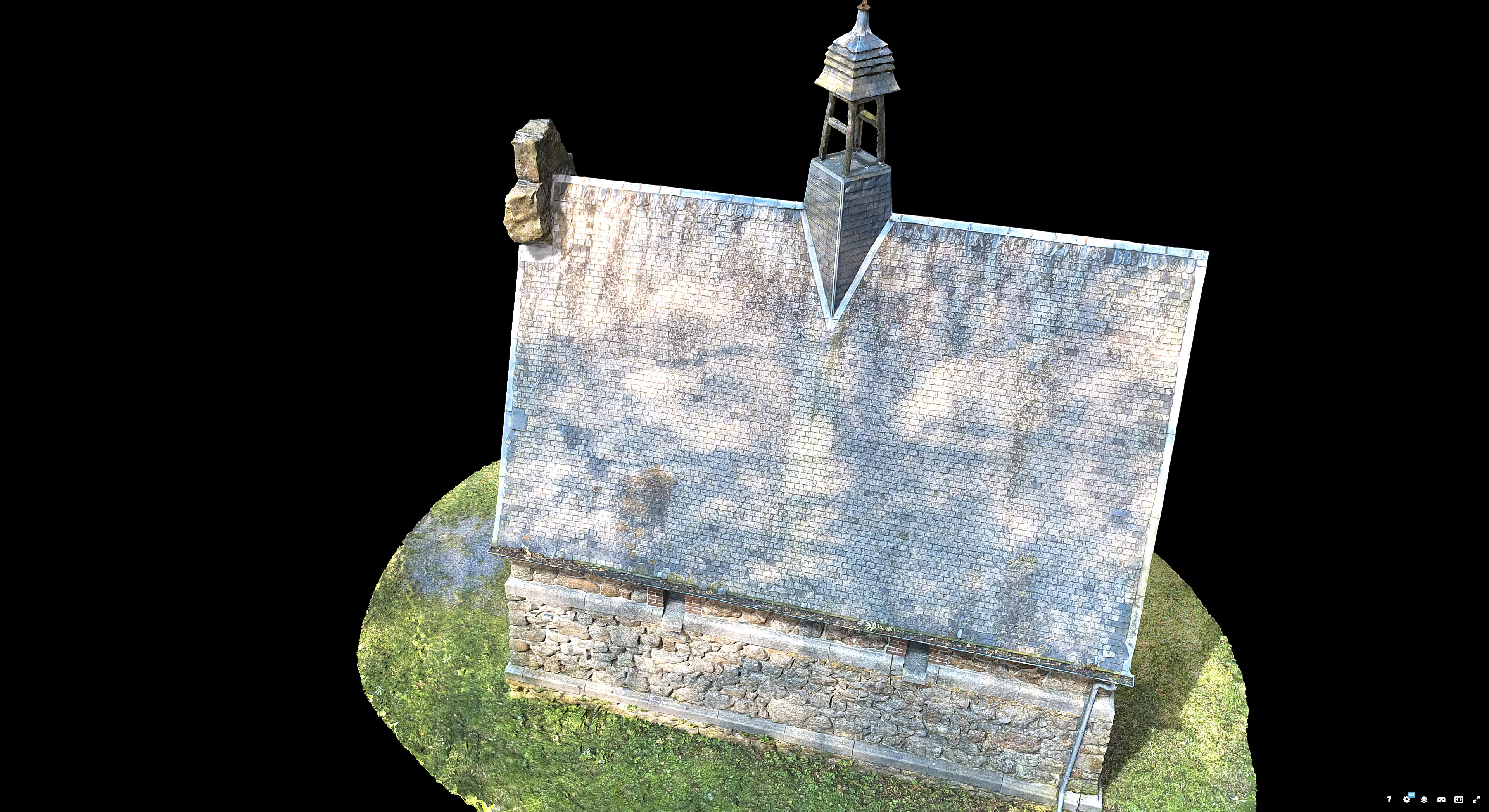 Chapel Of Notre Dame De Lourdes 3D model_6