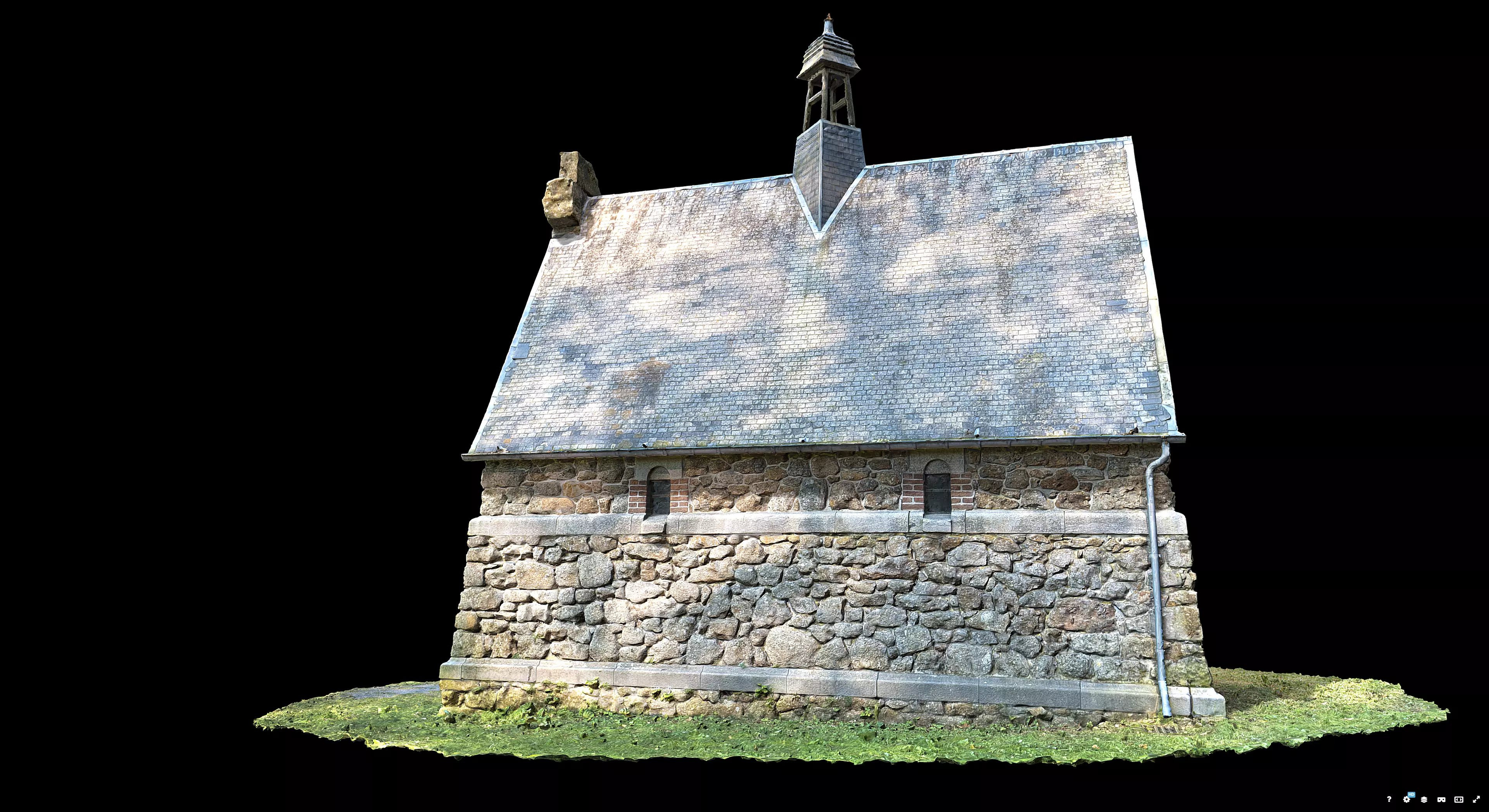 Chapel Of Notre Dame De Lourdes 3D model_4