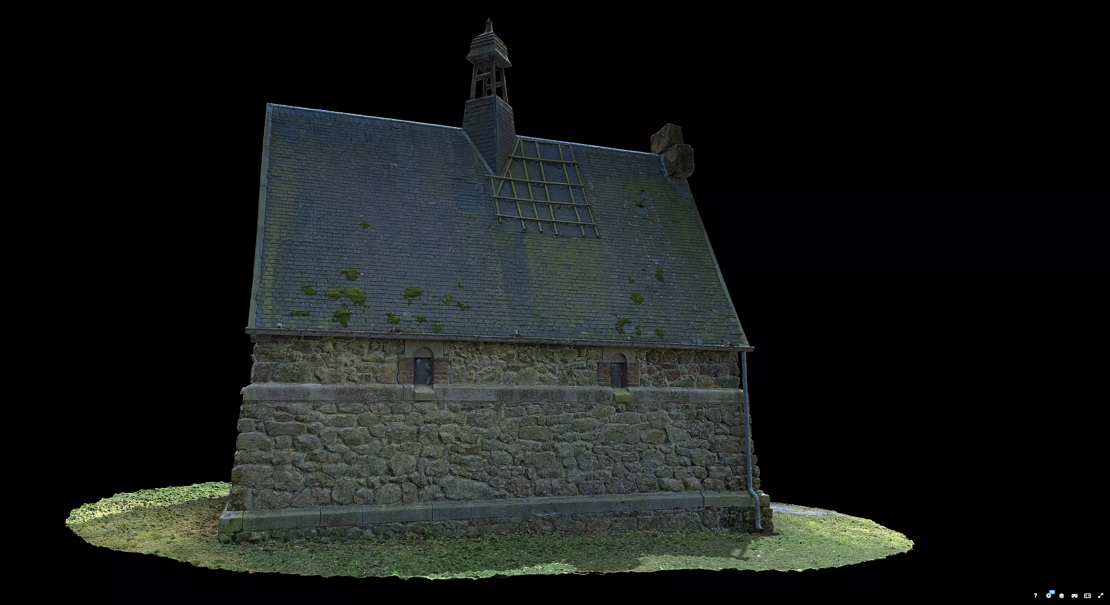 Chapel Of Notre Dame De Lourdes 3D model_2