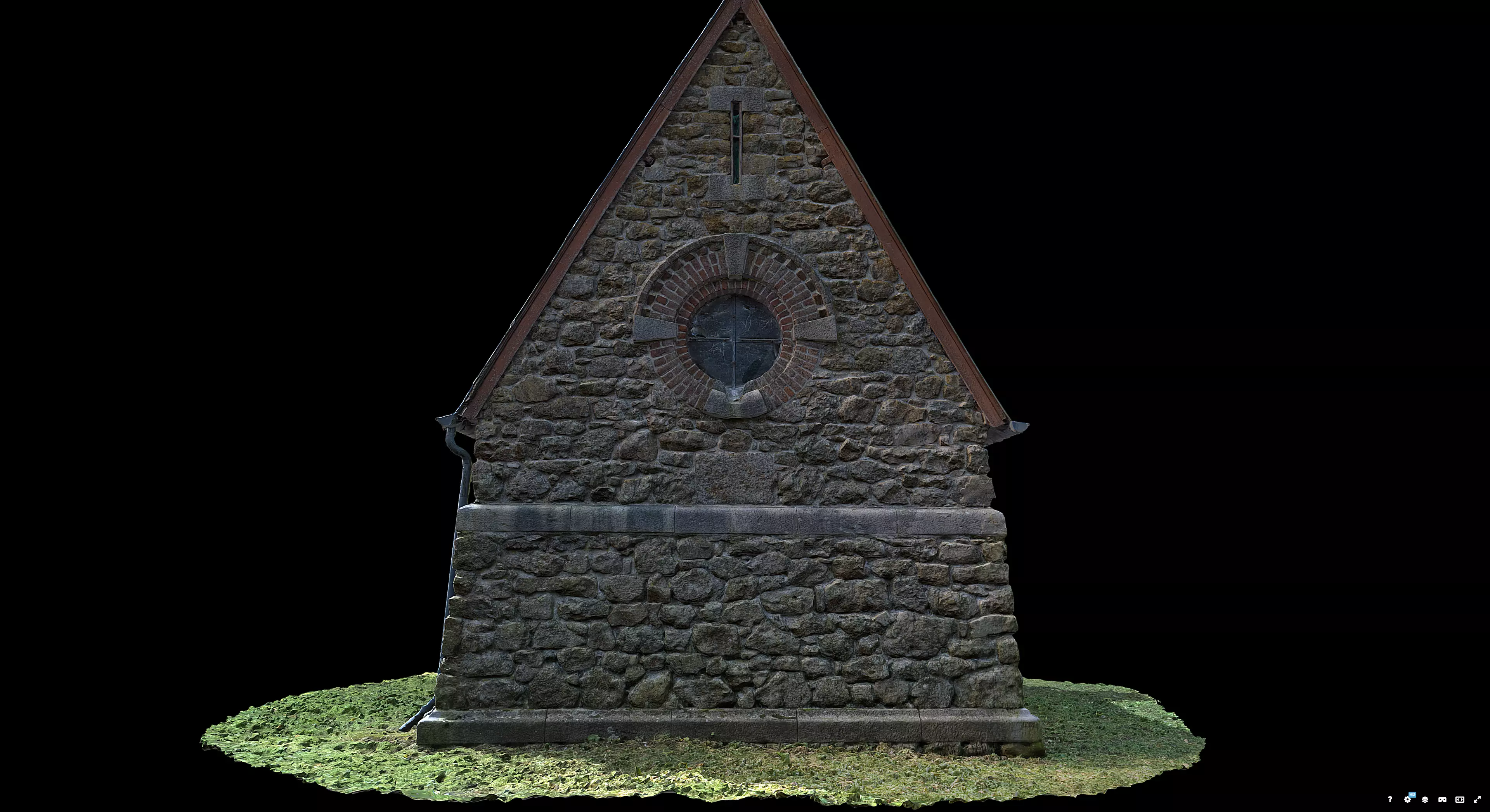 Chapel Of Notre Dame De Lourdes 3D model_3