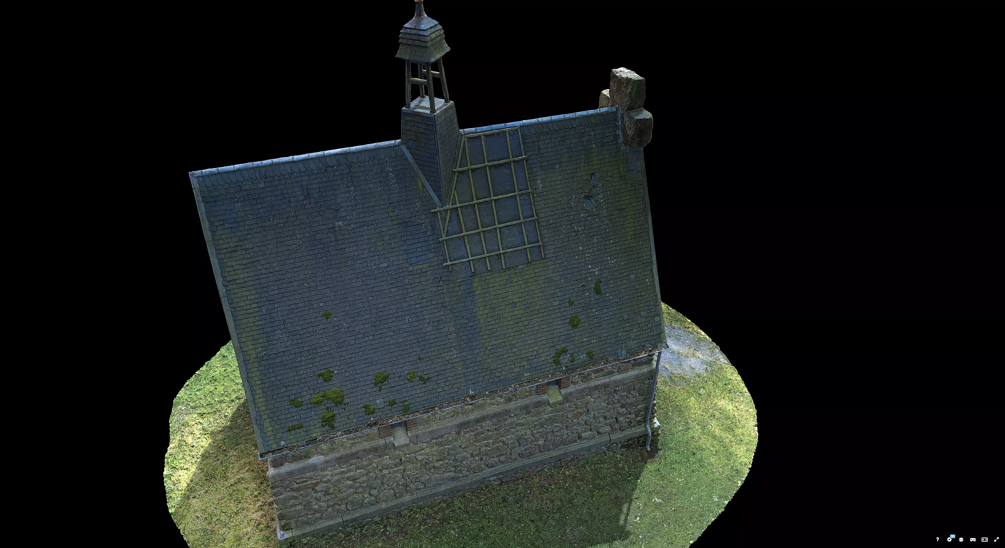 Chapel Of Notre Dame De Lourdes 3D model_7