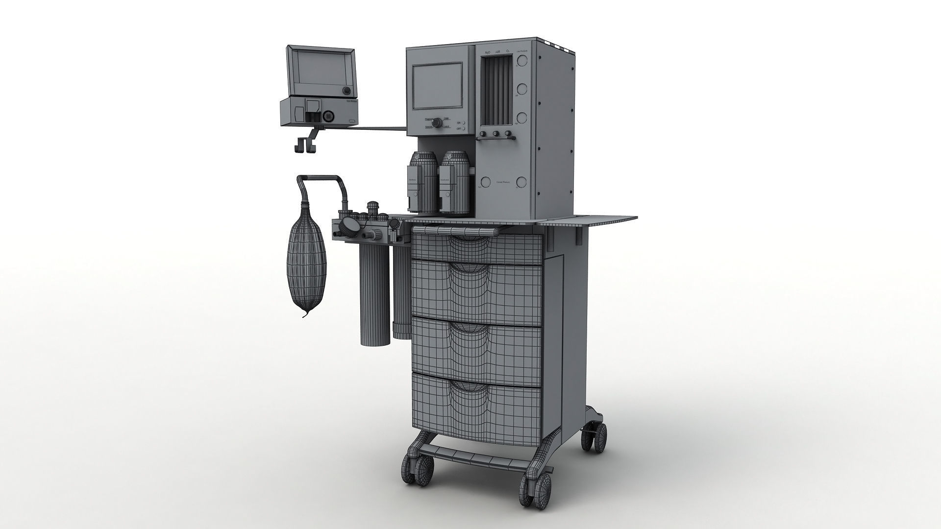 Medical Equipment Pack 3D model_8