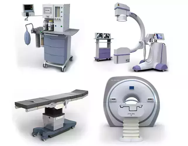 Medical Equipment Pack 3D model