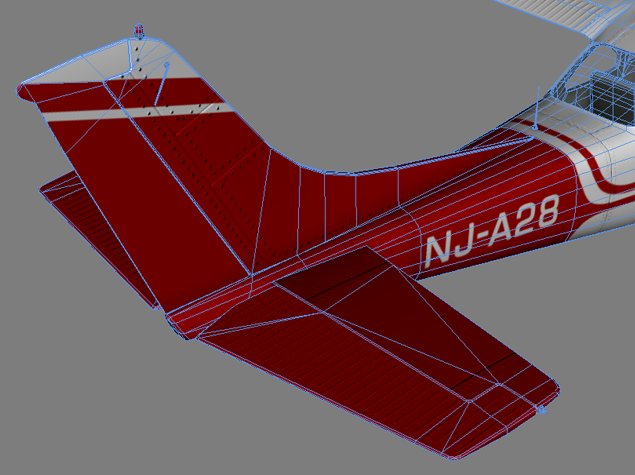 Zessta 281 Low-poly 3D model_9