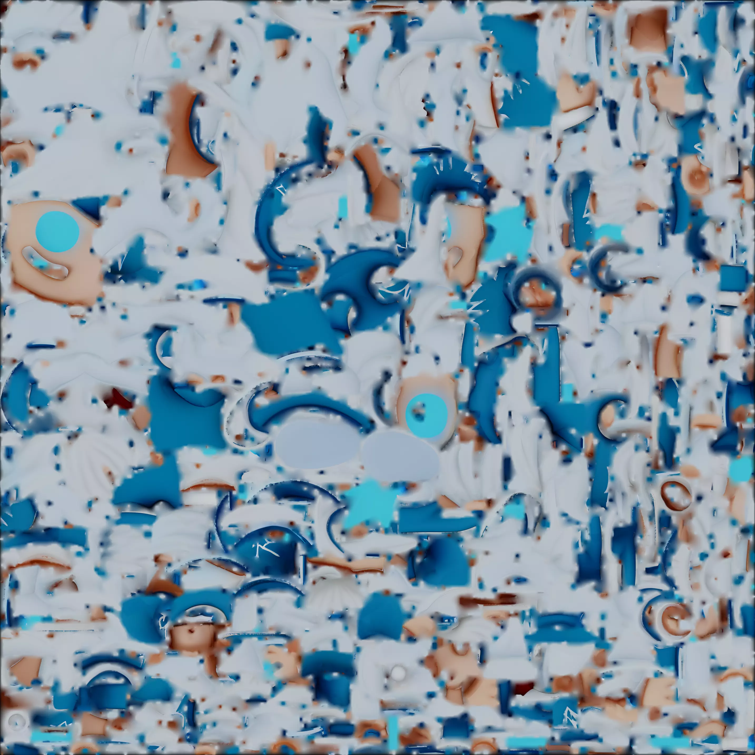 Chibi Zeus God of Thunder 3D Model Urban Mythology Hero 3D model_1