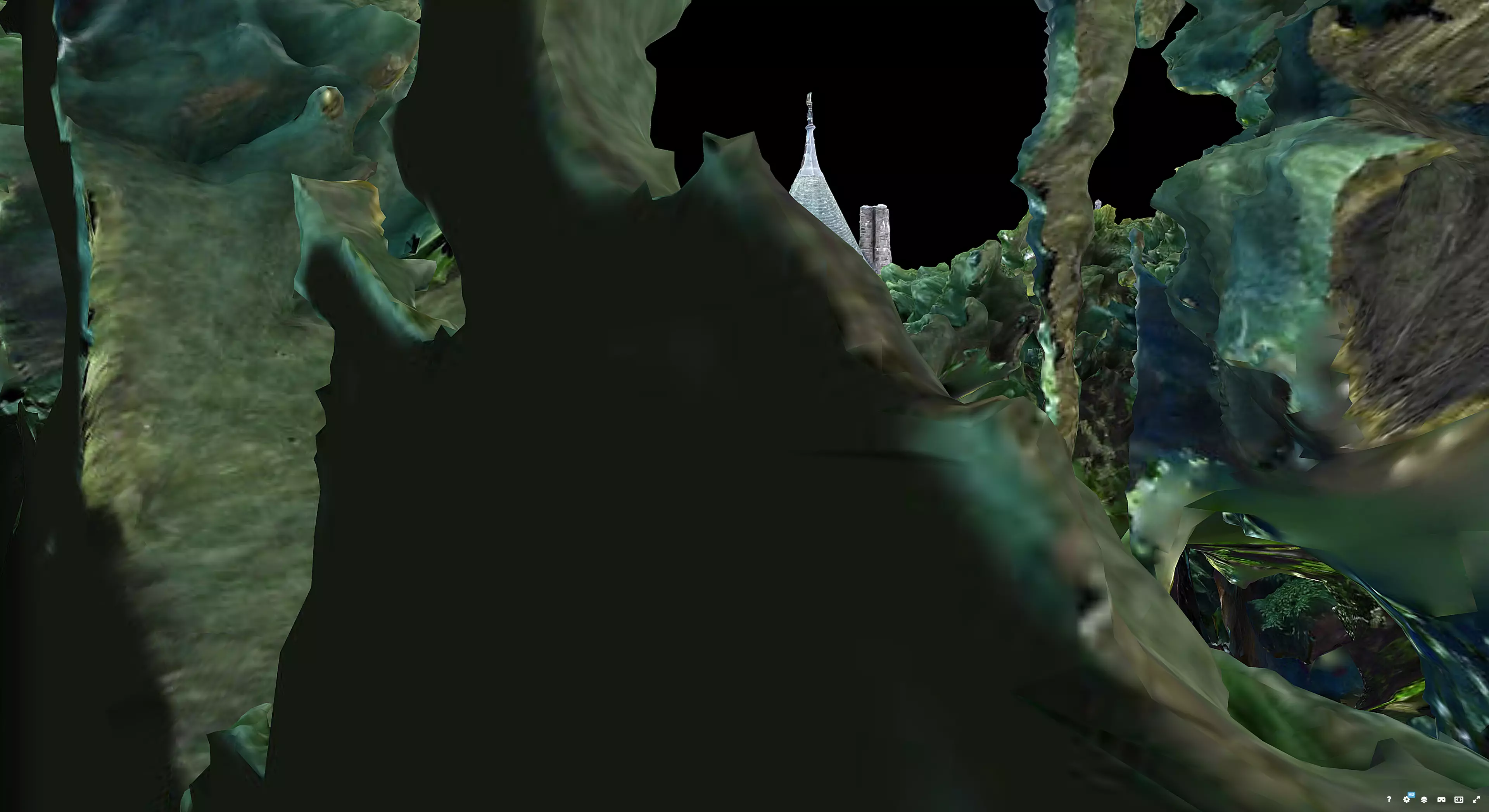 Castell Coch 3D model_4