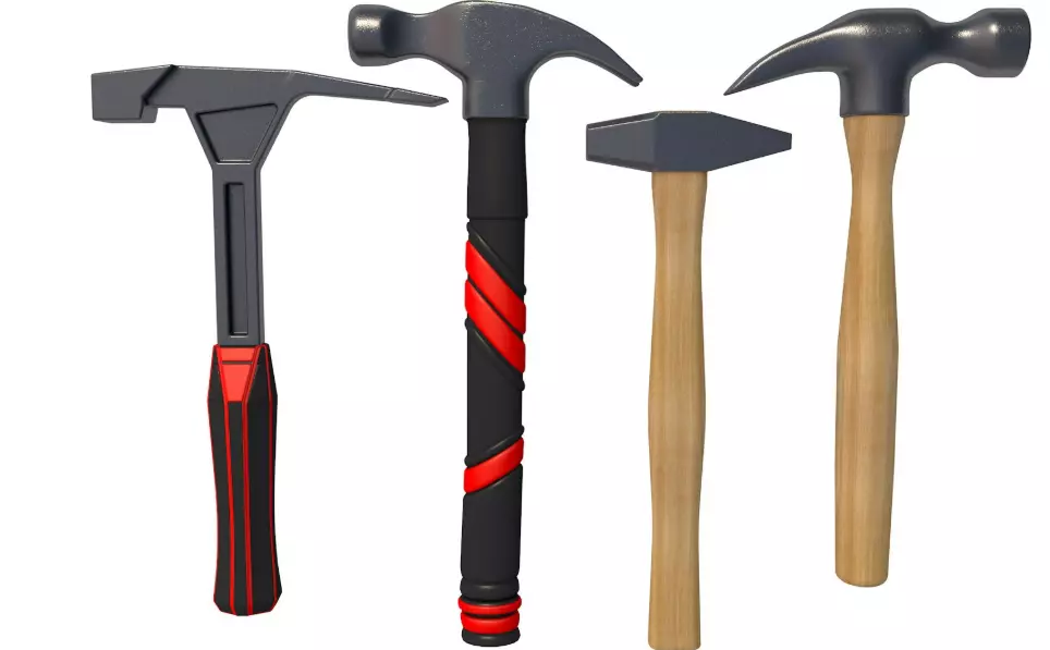 Hand Tools collection 3D model_1