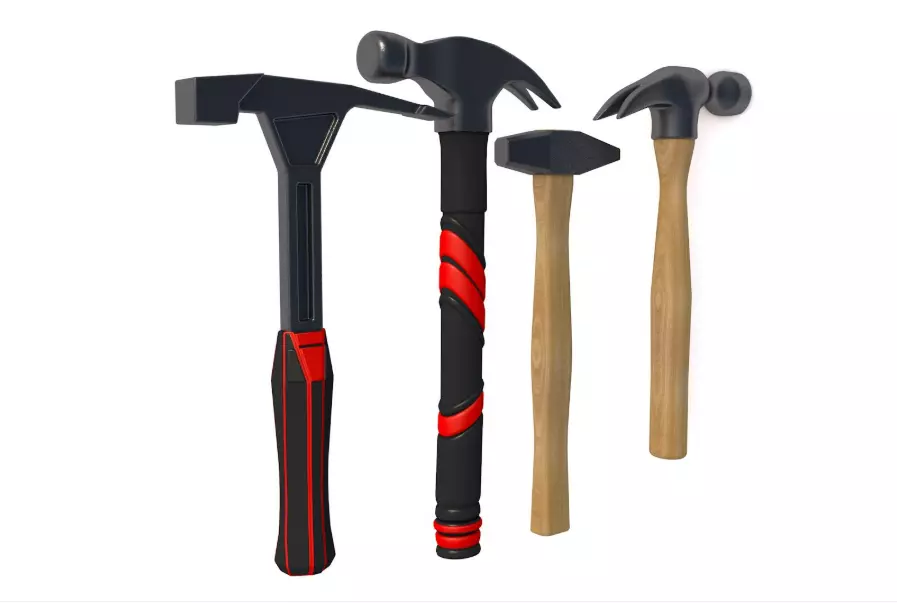 Hand Tools collection 3D model_4