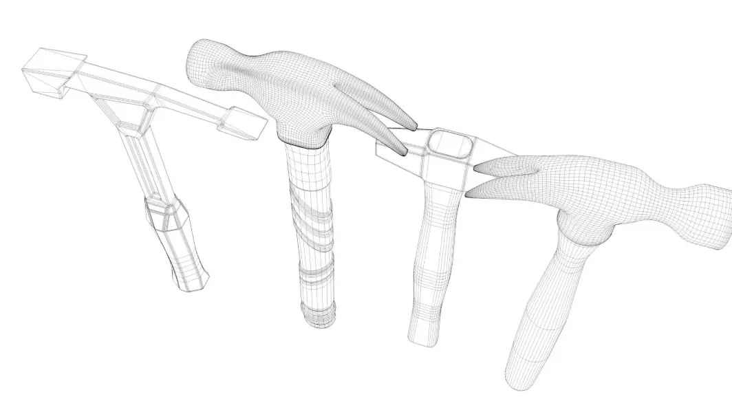 Hand Tools collection 3D model_21