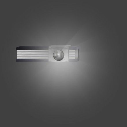 Low-poly Beamer projector with remote control Low-poly 3D model_16