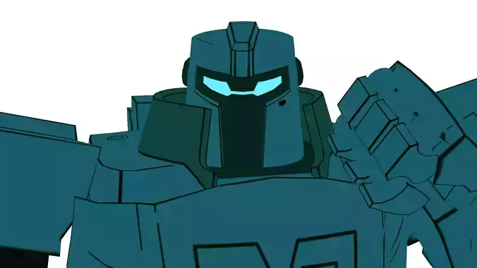 Mecha Man from Dispatch Fan Model