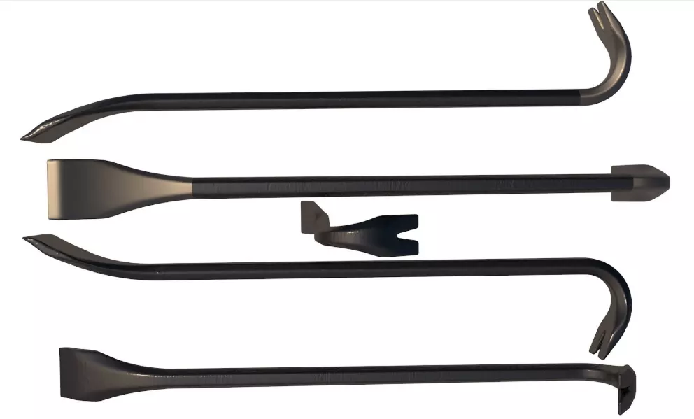 Crowbar Tool 3D model_0