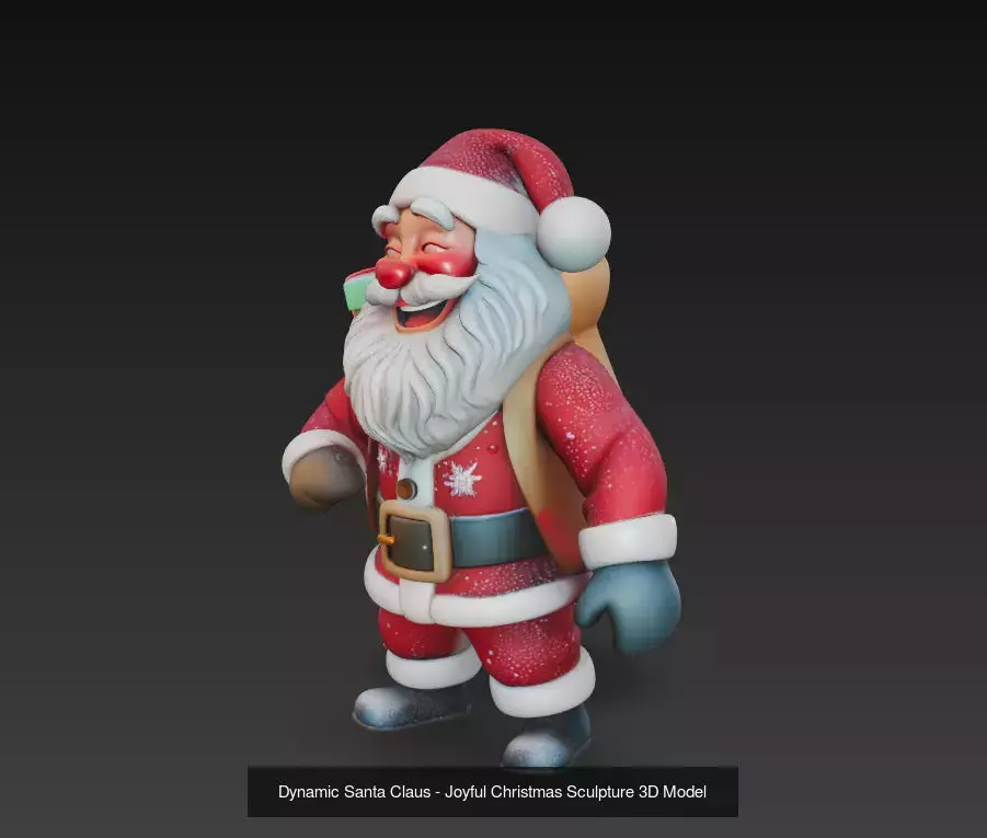 Santa Spirit - Premium Christmas Sculpture Collection _1