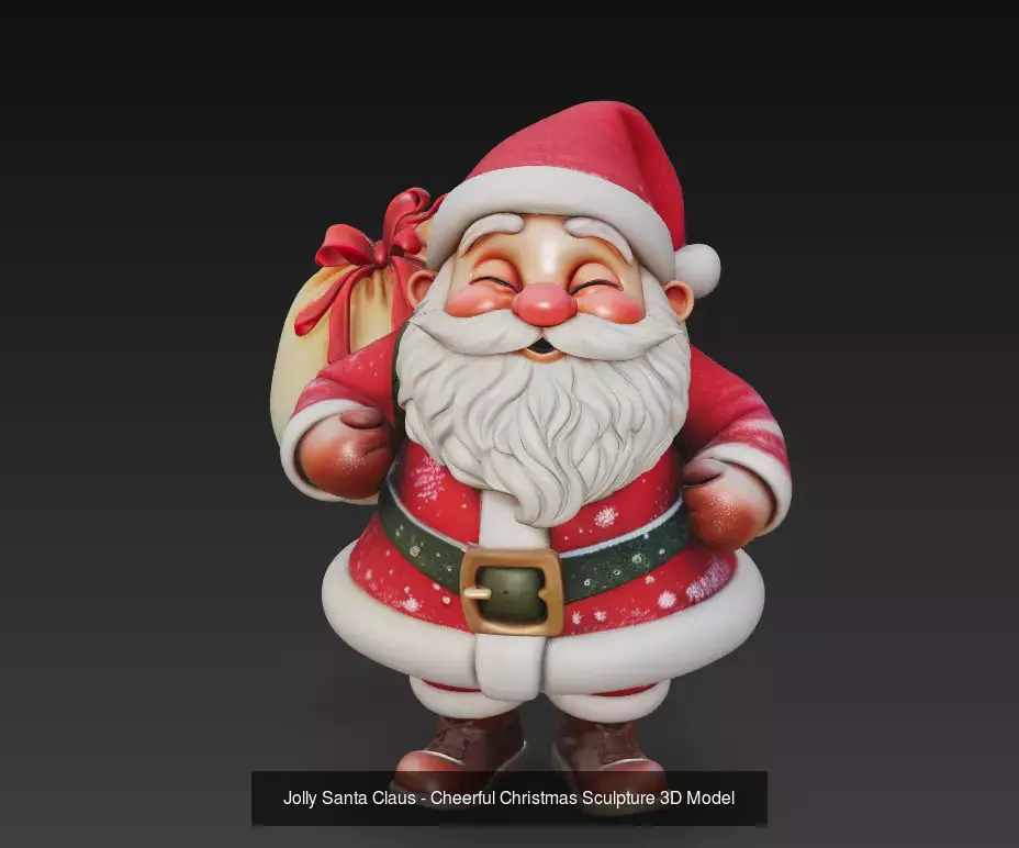 Santa Spirit - Premium Christmas Sculpture Collection _3