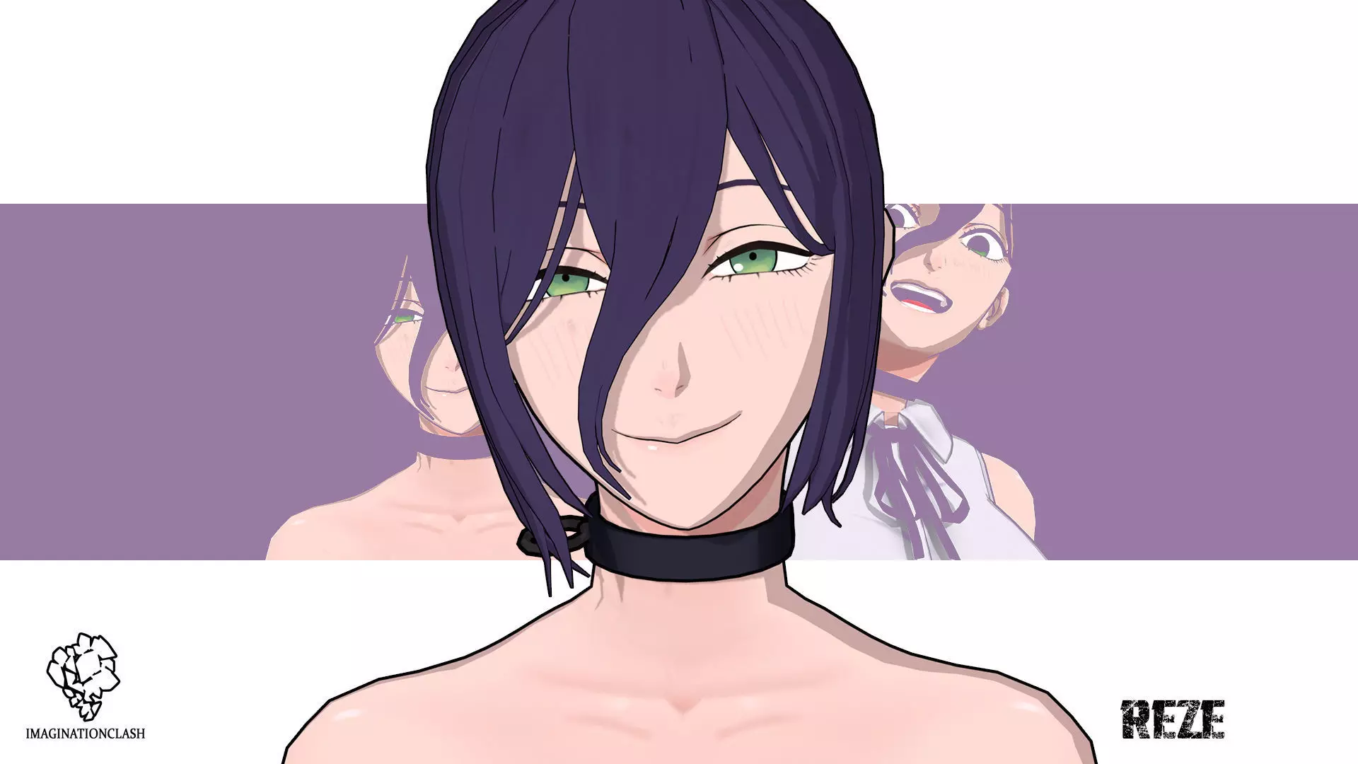 Reze chainsaw 3D model_4