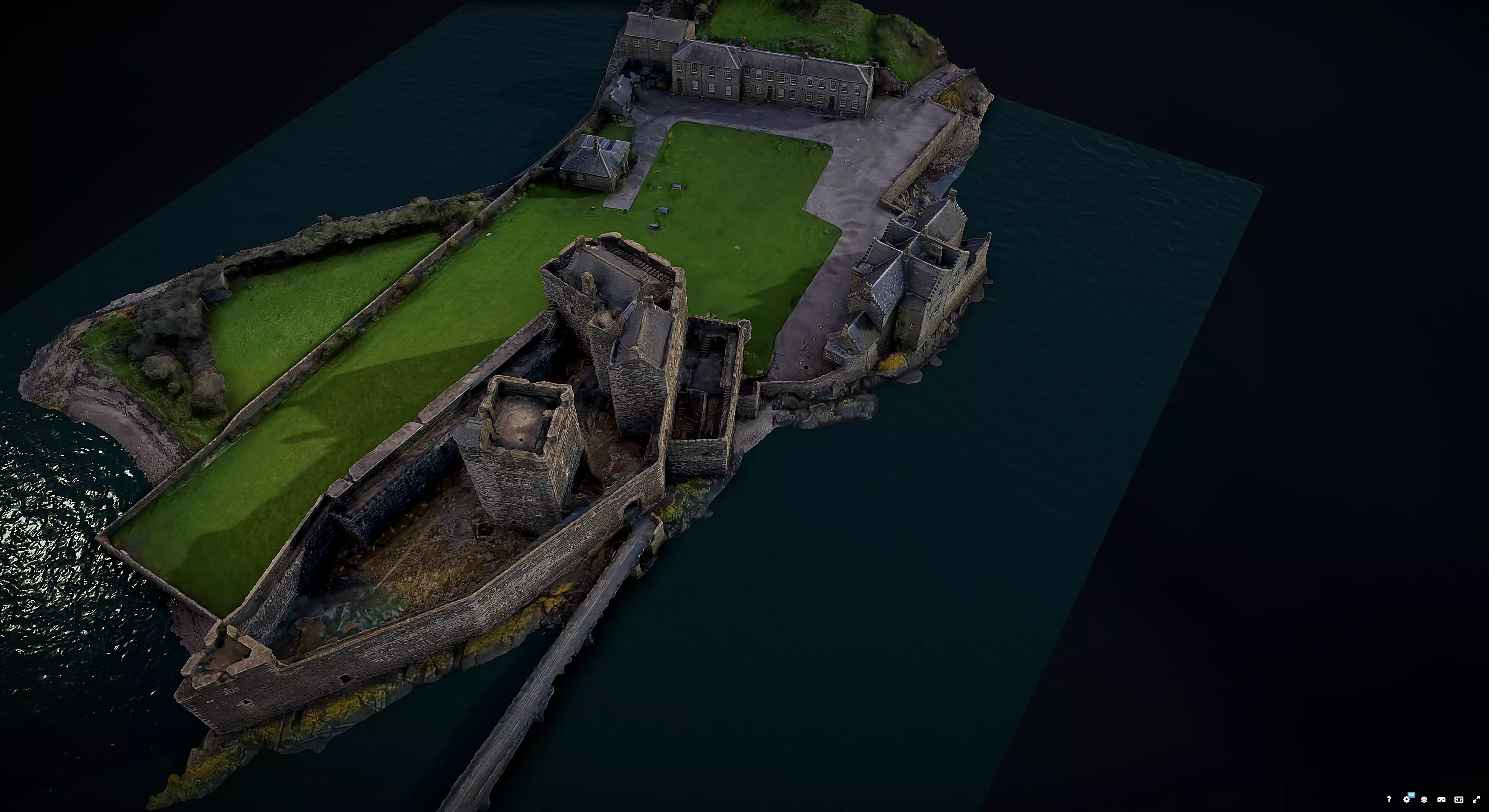 Blackness Castle Scotland 3D model_6