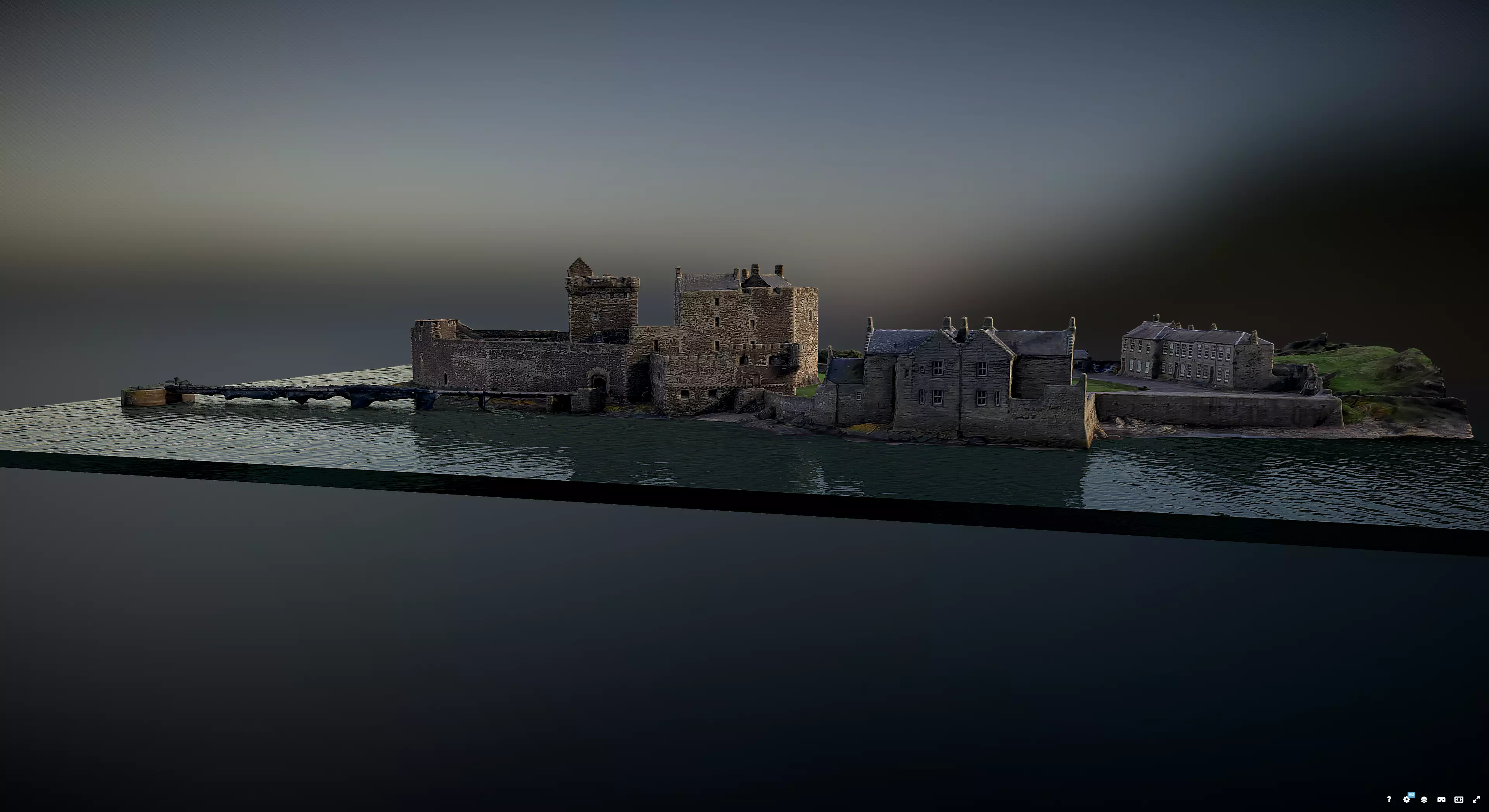 Blackness Castle Scotland 3D model_3