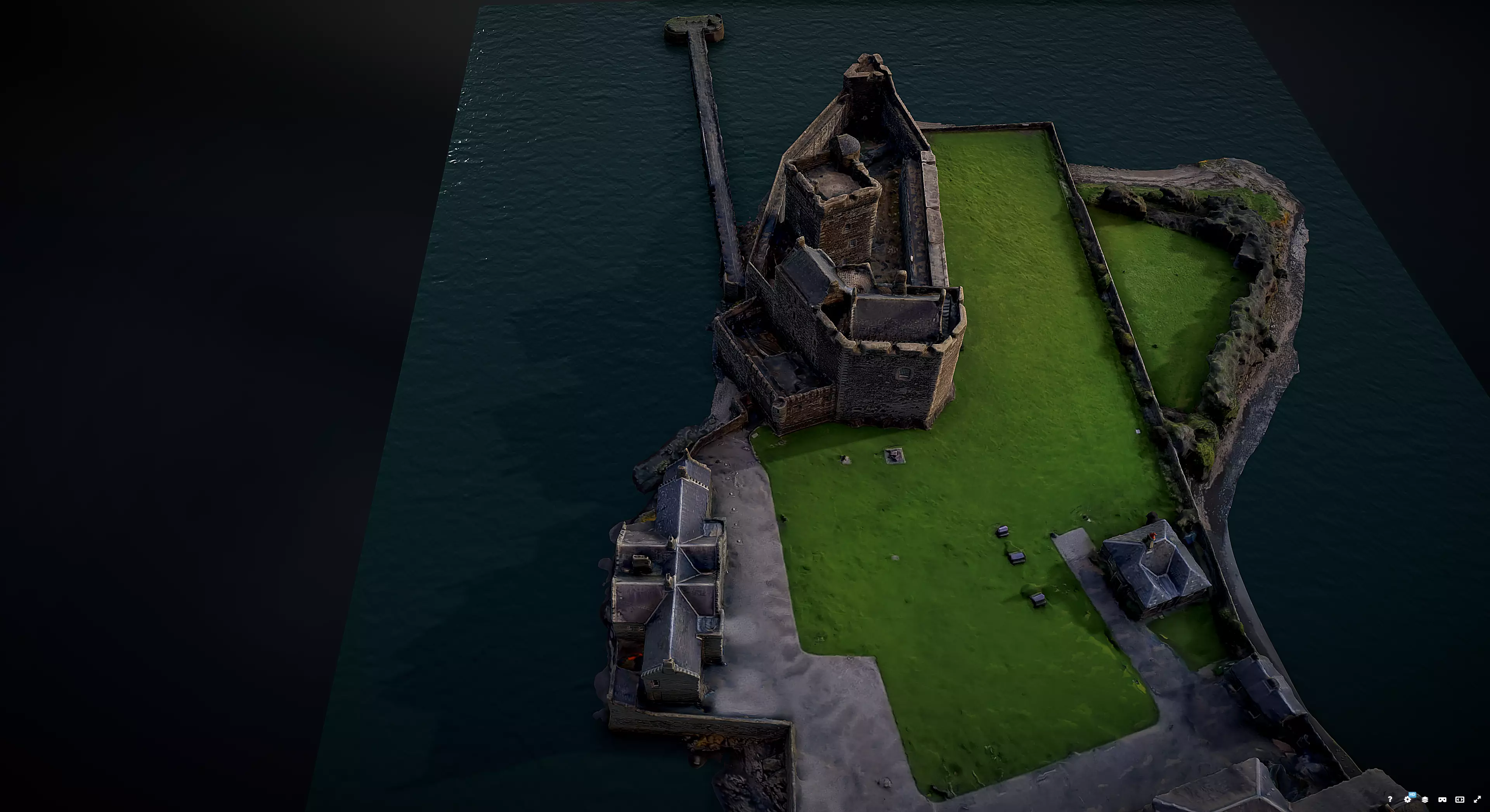 Blackness Castle Scotland 3D model_7