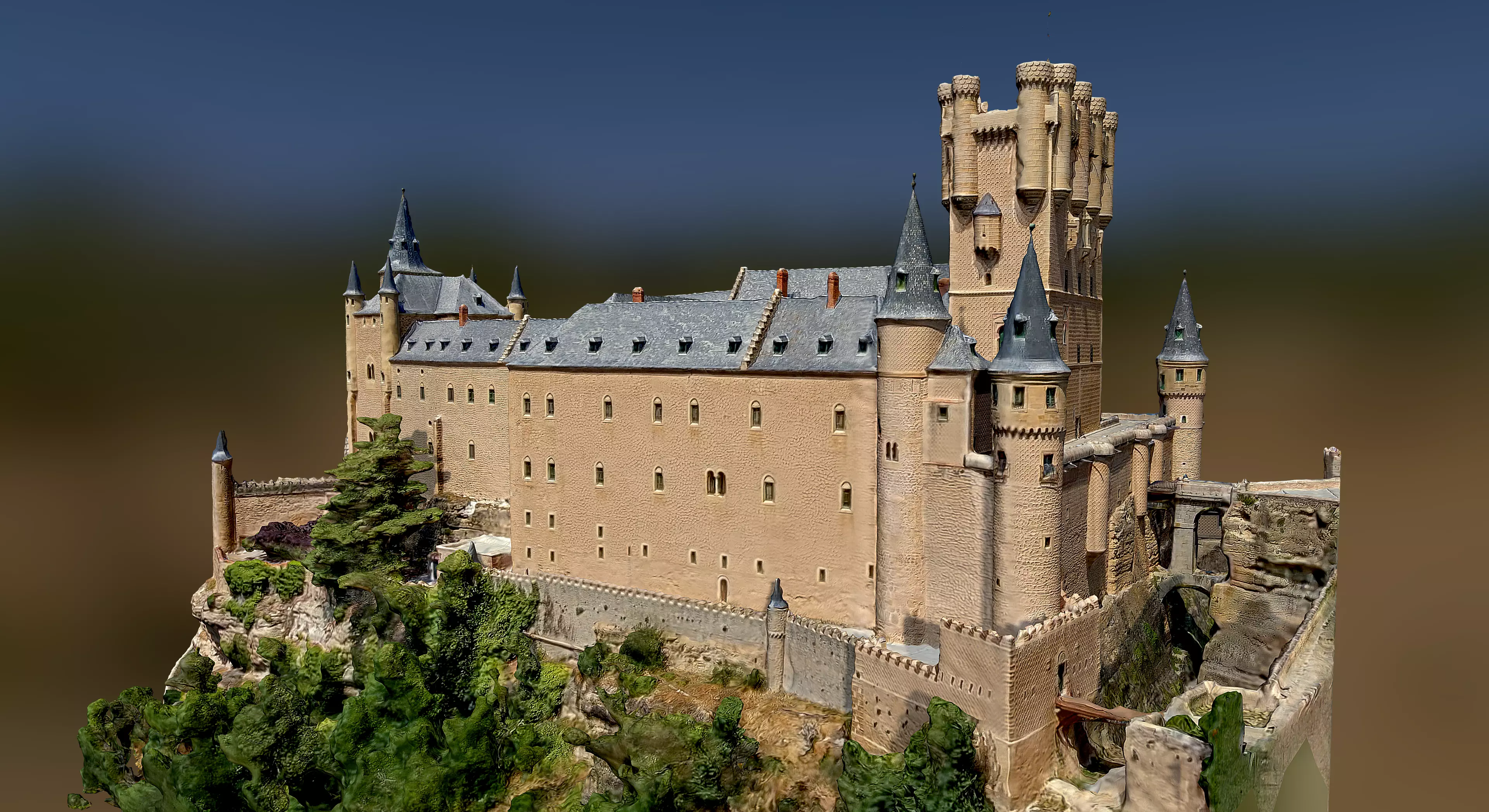 Alcazar of Segovia 3D model