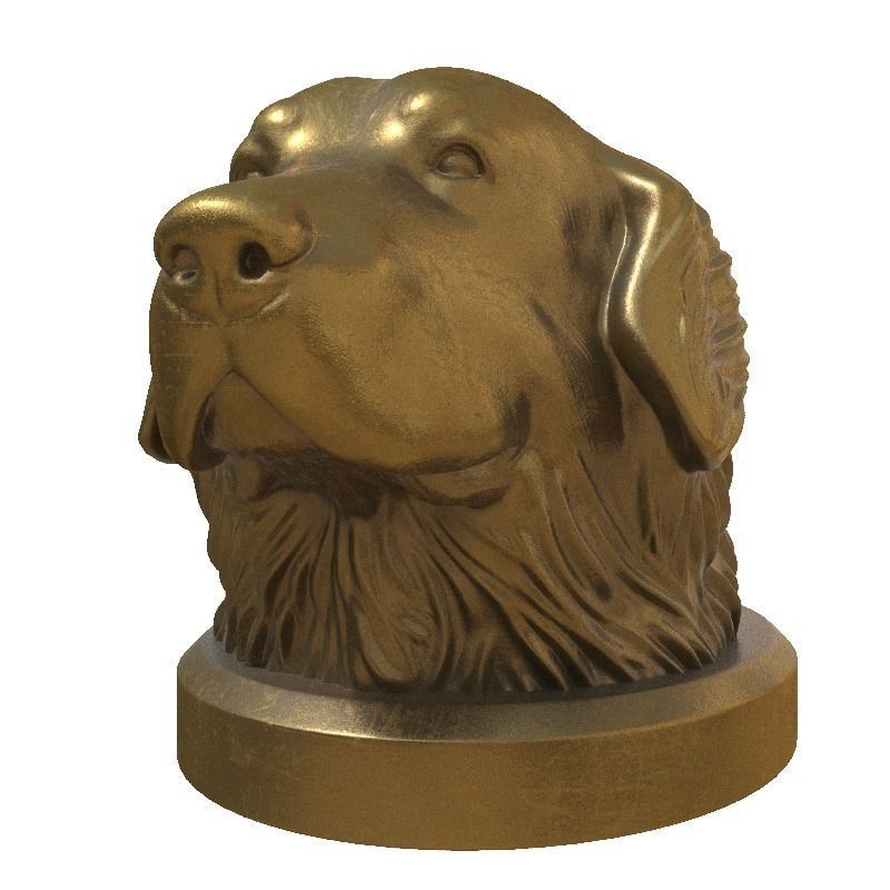 Dog 01 3D print model_0