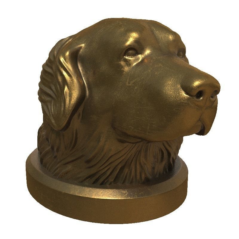 Dog 01 3D print model_1