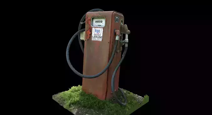 Abandoned Old Gas Pump