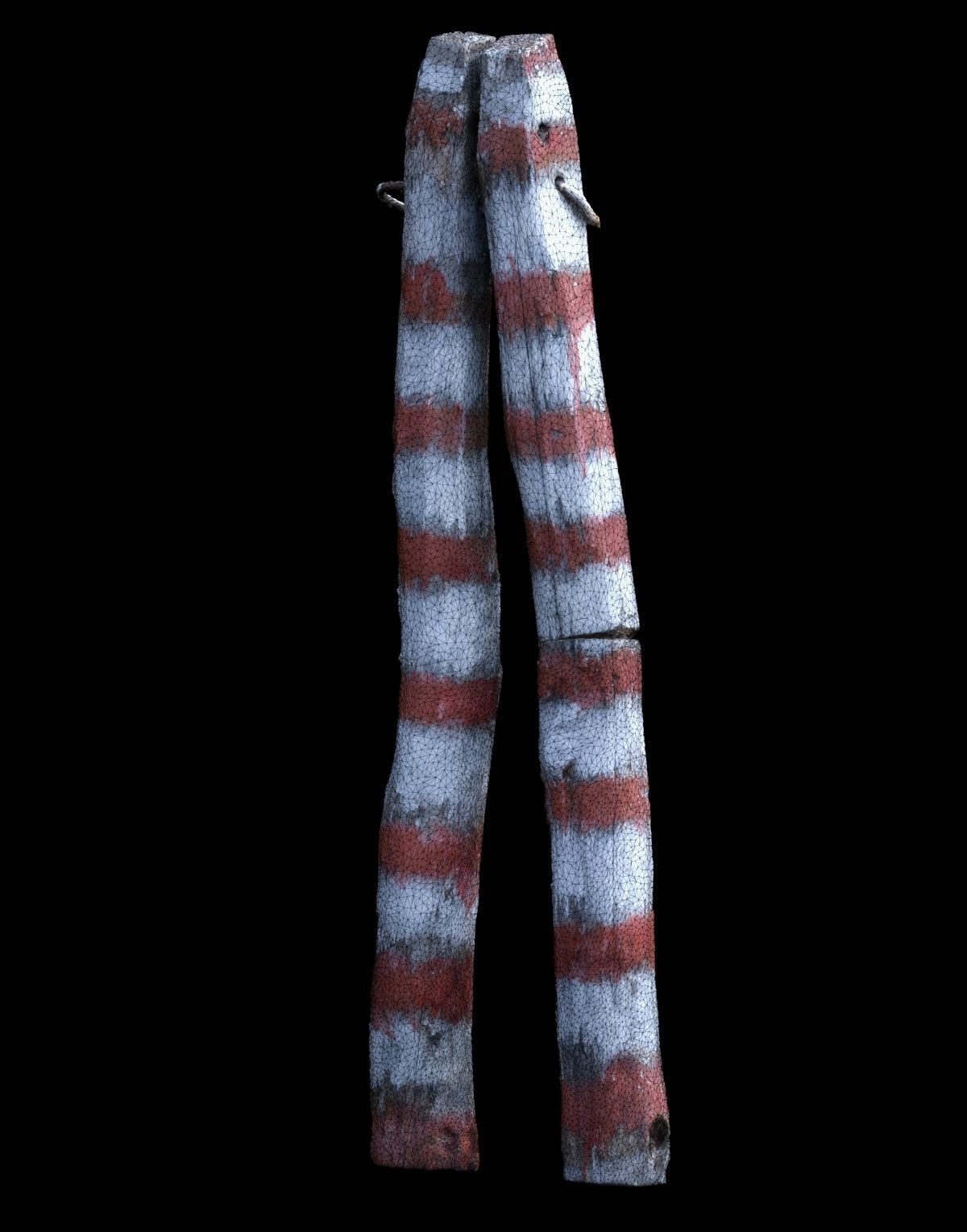 Border pillar 3D model_8