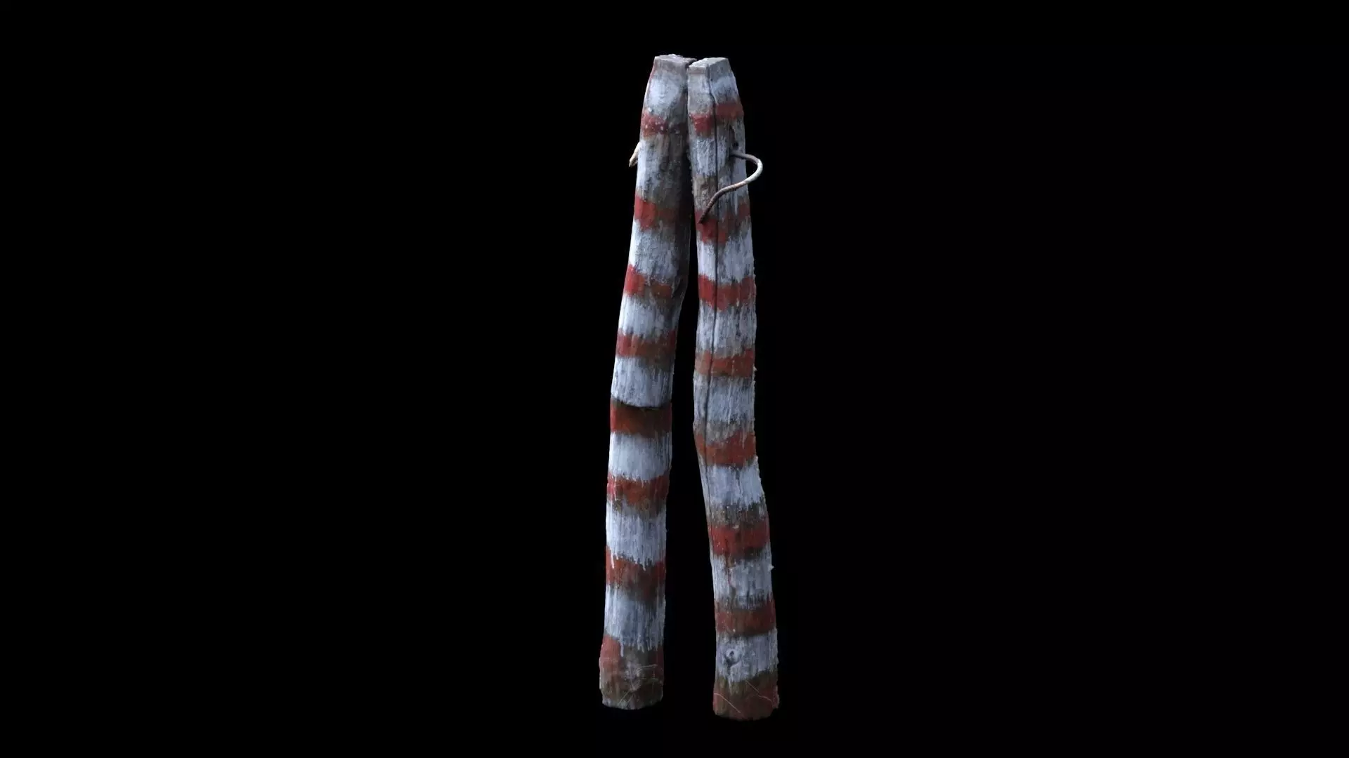 Border pillar 3D model_0