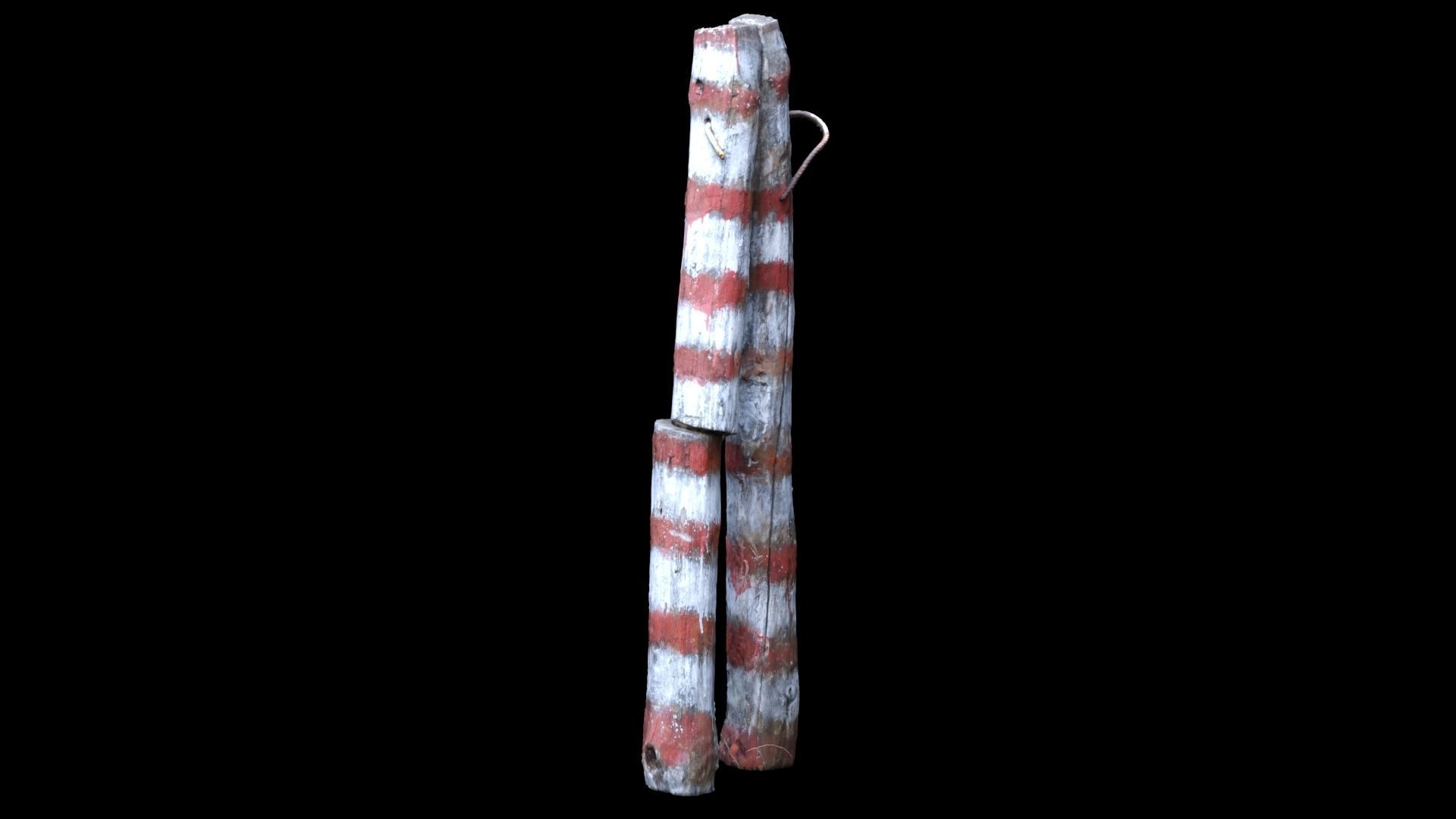 Border pillar 3D model_1