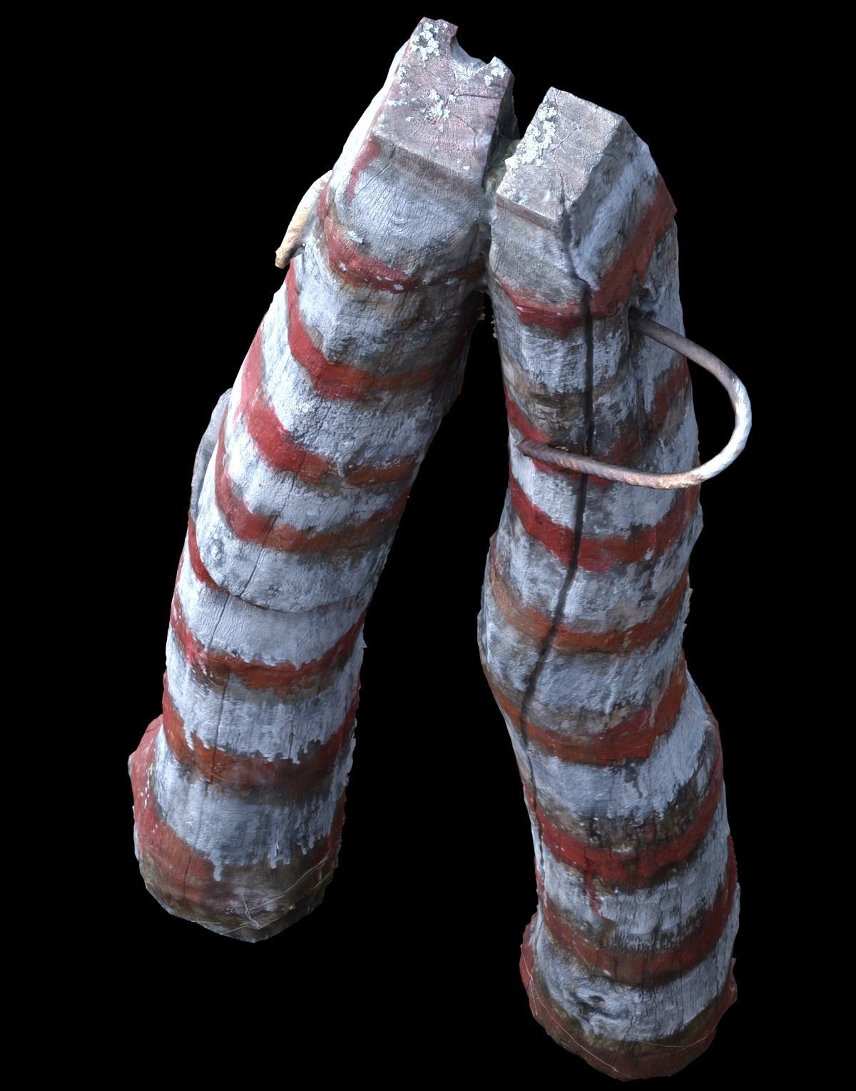 Border pillar 3D model_6