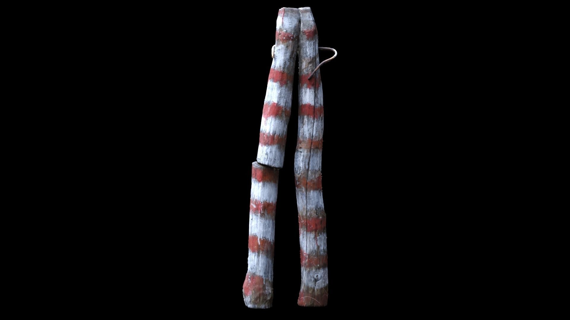 Border pillar 3D model_2